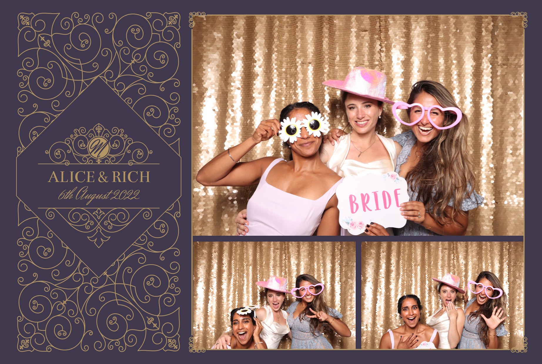 Alice & Rich | View more photos from the event at images.mobile-photo-booth.com/u/MobilePhotoBoothUK/Alice-Rich