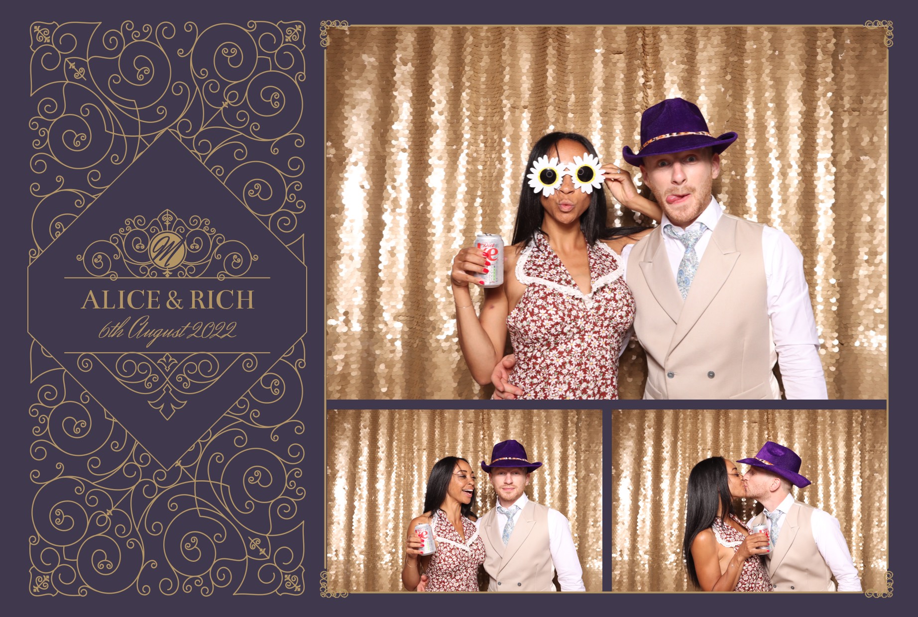 Alice & Rich | View more photos from the event at images.mobile-photo-booth.com/u/MobilePhotoBoothUK/Alice-Rich