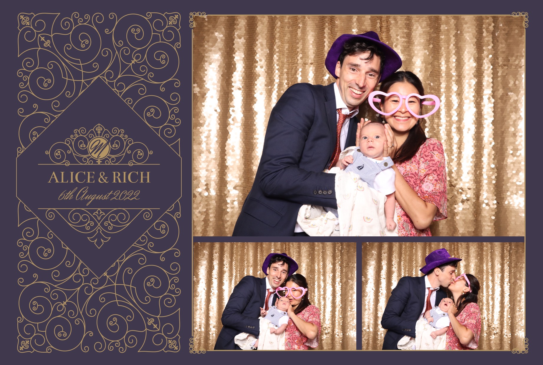 Alice & Rich | View more photos from the event at images.mobile-photo-booth.com/u/MobilePhotoBoothUK/Alice-Rich
