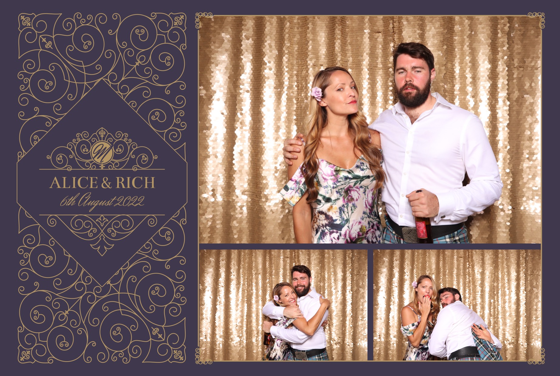 Alice & Rich | View more photos from the event at images.mobile-photo-booth.com/u/MobilePhotoBoothUK/Alice-Rich