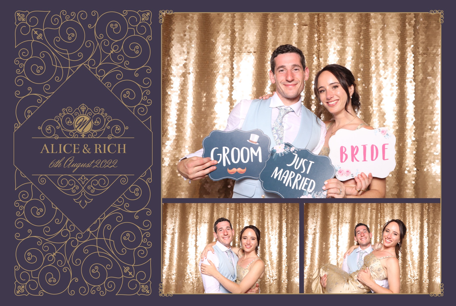 Alice & Rich | View more photos from the event at images.mobile-photo-booth.com/u/MobilePhotoBoothUK/Alice-Rich