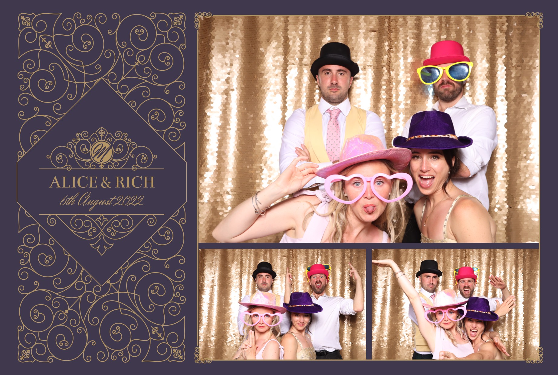 Alice & Rich | View more photos from the event at images.mobile-photo-booth.com/u/MobilePhotoBoothUK/Alice-Rich