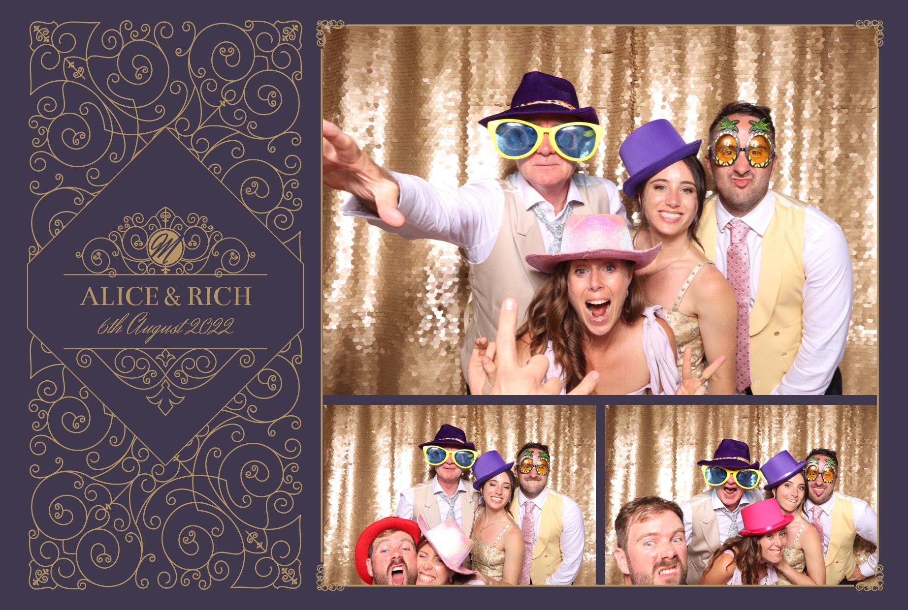 Alice & Rich | View more photos from the event at images.mobile-photo-booth.com/u/MobilePhotoBoothUK/Alice-Rich