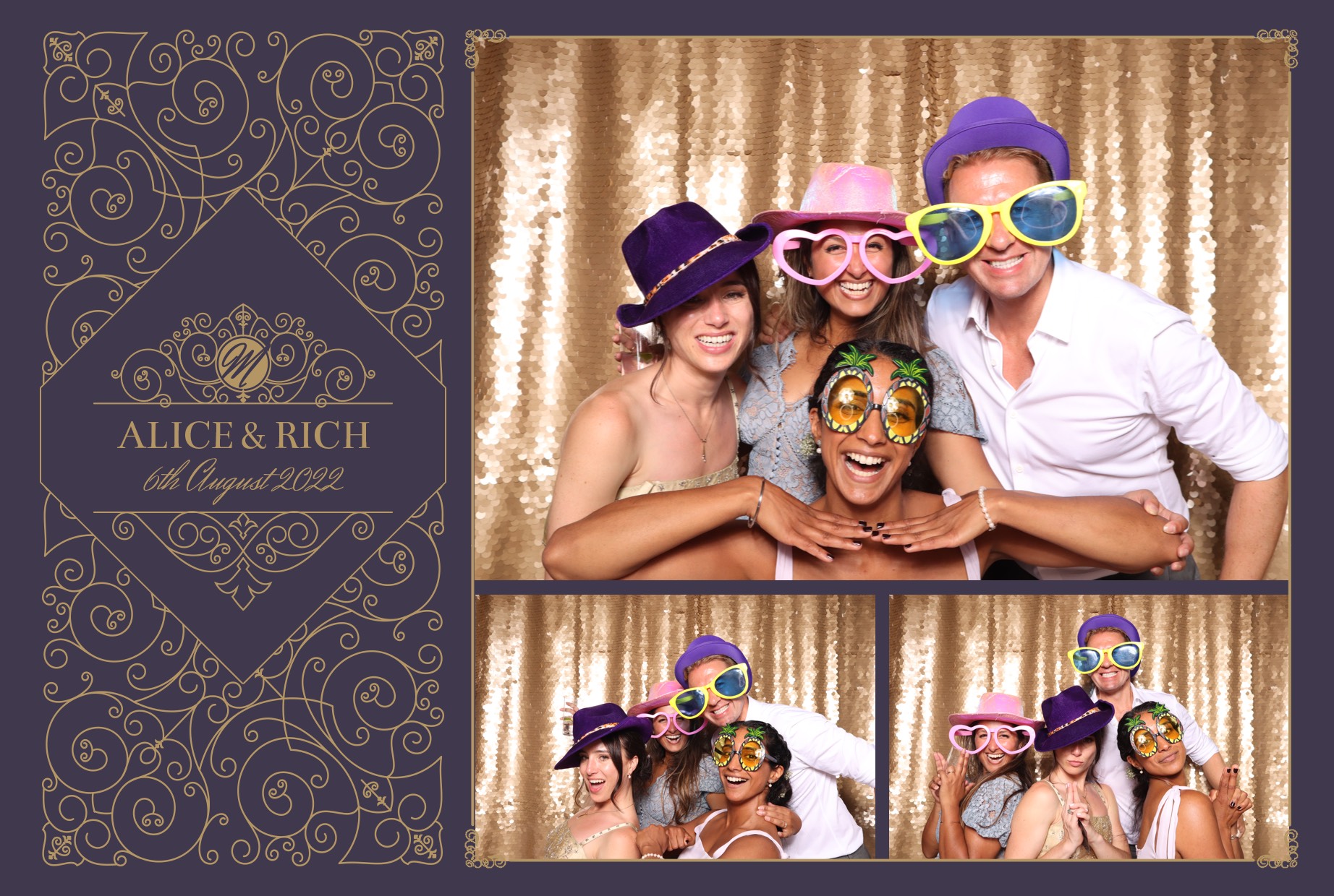 Alice & Rich | View more photos from the event at images.mobile-photo-booth.com/u/MobilePhotoBoothUK/Alice-Rich