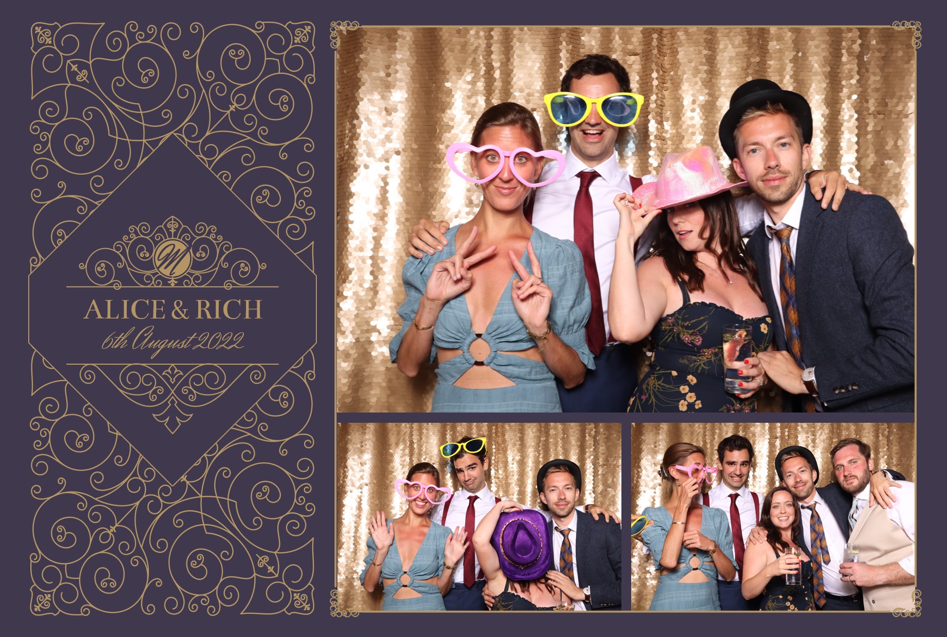 Alice & Rich | View more photos from the event at images.mobile-photo-booth.com/u/MobilePhotoBoothUK/Alice-Rich