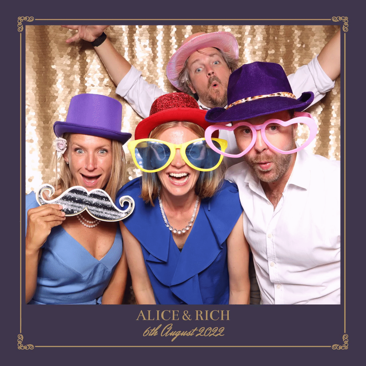 Alice & Rich | View more photos from the event at images.mobile-photo-booth.com/u/MobilePhotoBoothUK/Alice-Rich