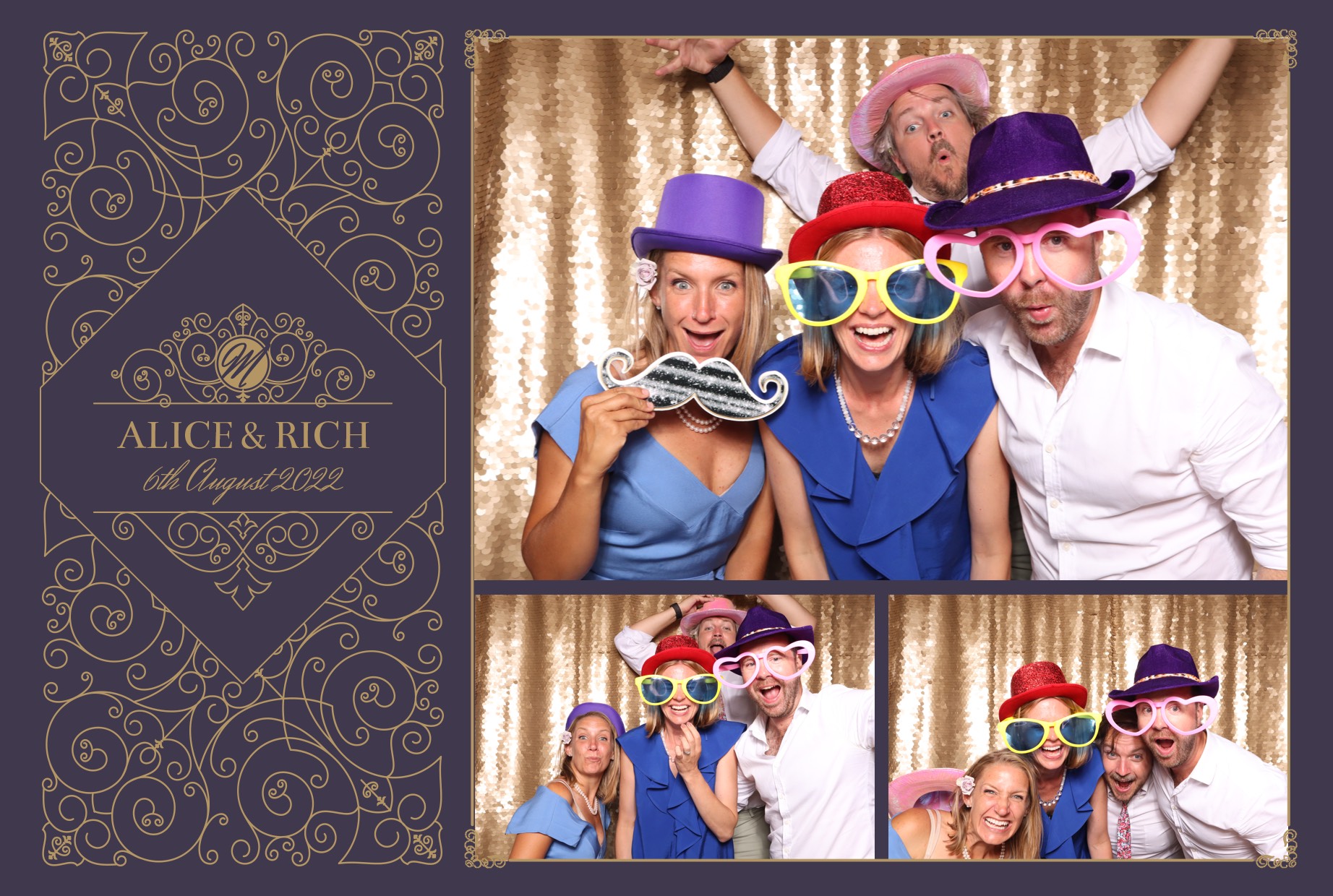 Alice & Rich | View more photos from the event at images.mobile-photo-booth.com/u/MobilePhotoBoothUK/Alice-Rich