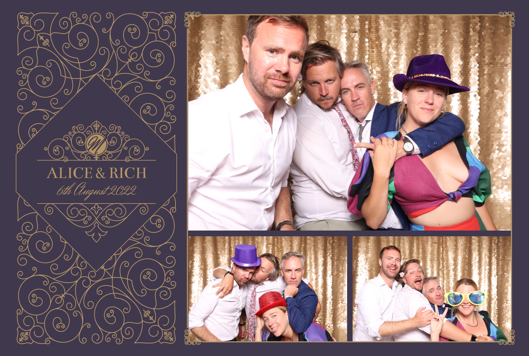 Alice & Rich | View more photos from the event at images.mobile-photo-booth.com/u/MobilePhotoBoothUK/Alice-Rich