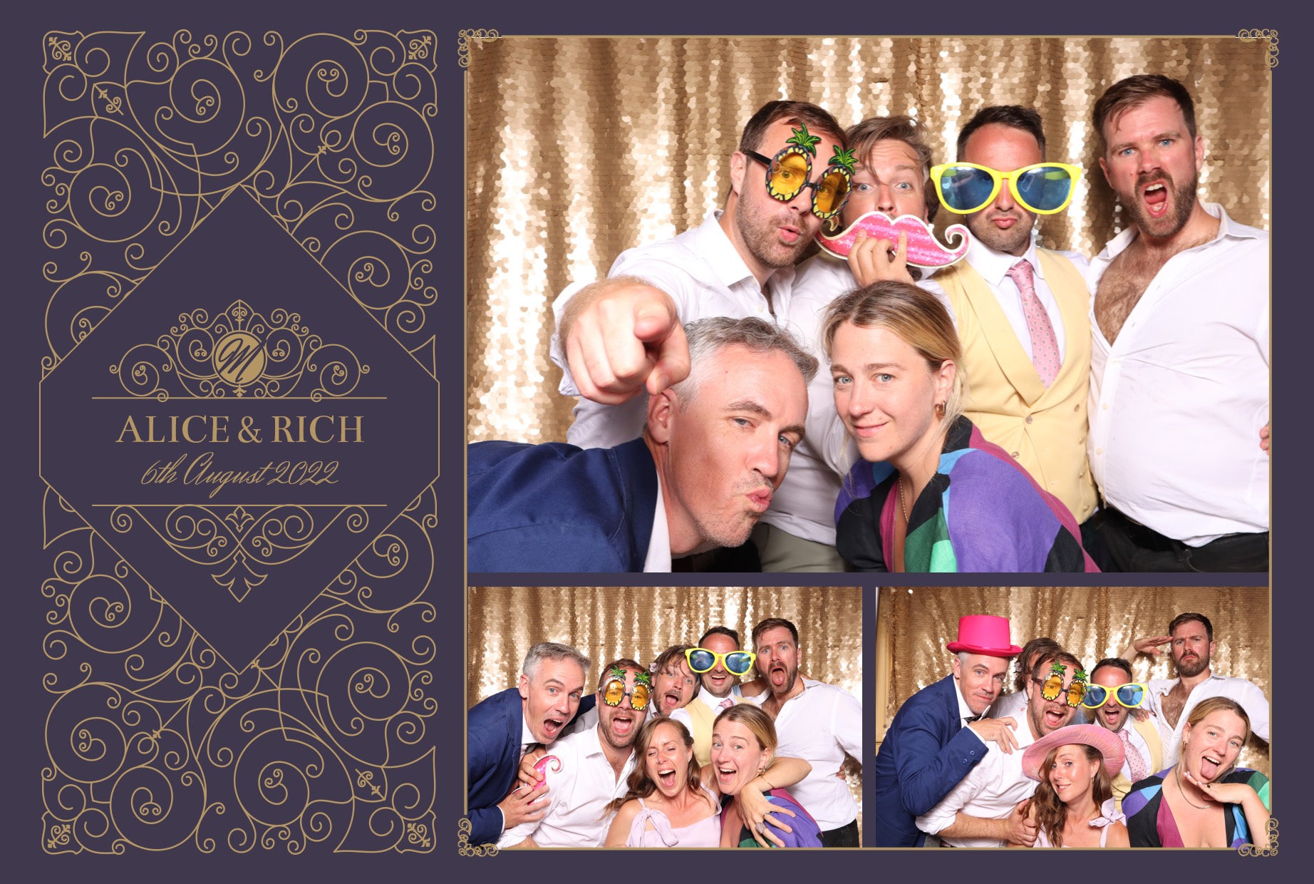 Alice & Rich | View more photos from the event at images.mobile-photo-booth.com/u/MobilePhotoBoothUK/Alice-Rich