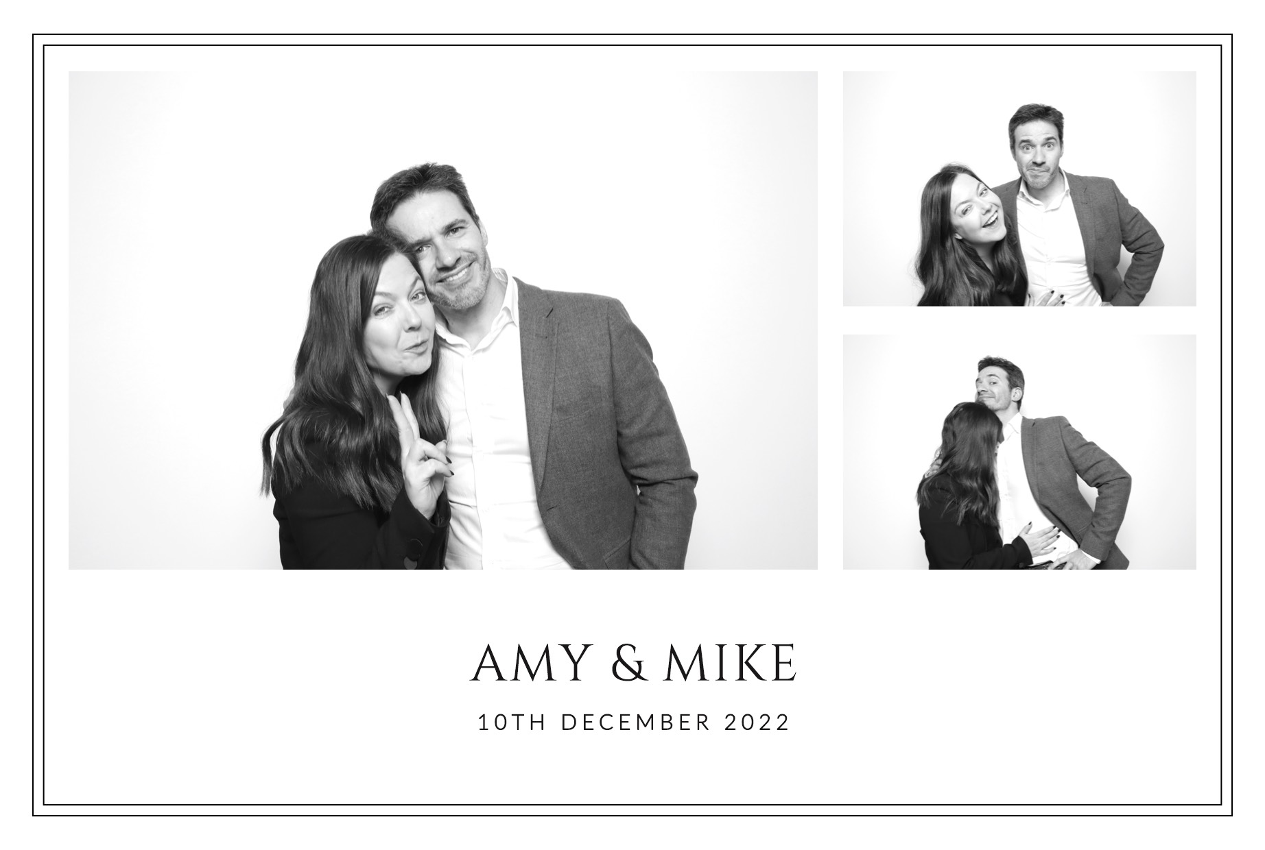Amy & Mike | View more photos from the event at images.mobile-photo-booth.com/u/MobilePhotoBoothUK/Amy-Mike