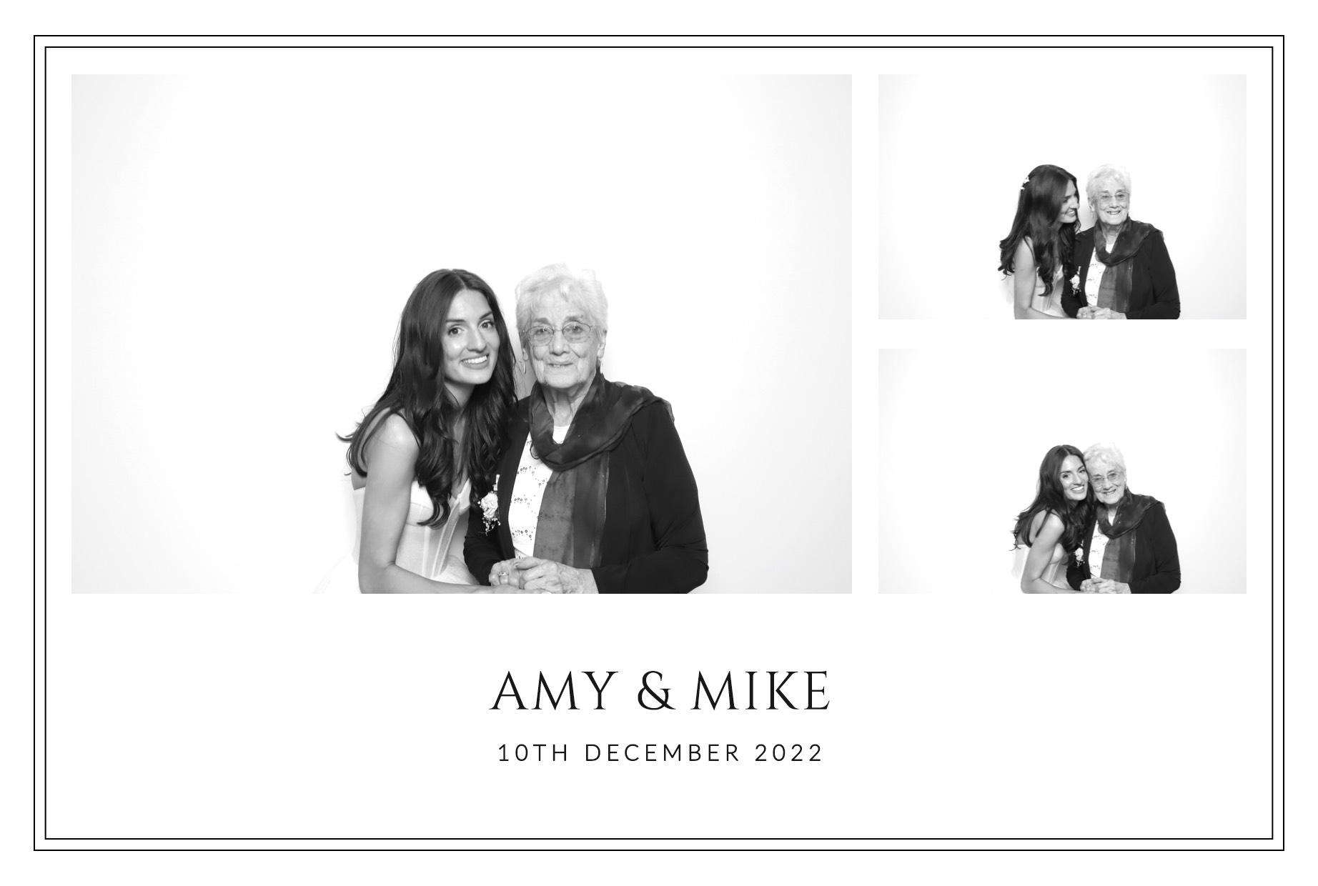 Amy & Mike | View more photos from the event at images.mobile-photo-booth.com/u/MobilePhotoBoothUK/Amy-Mike