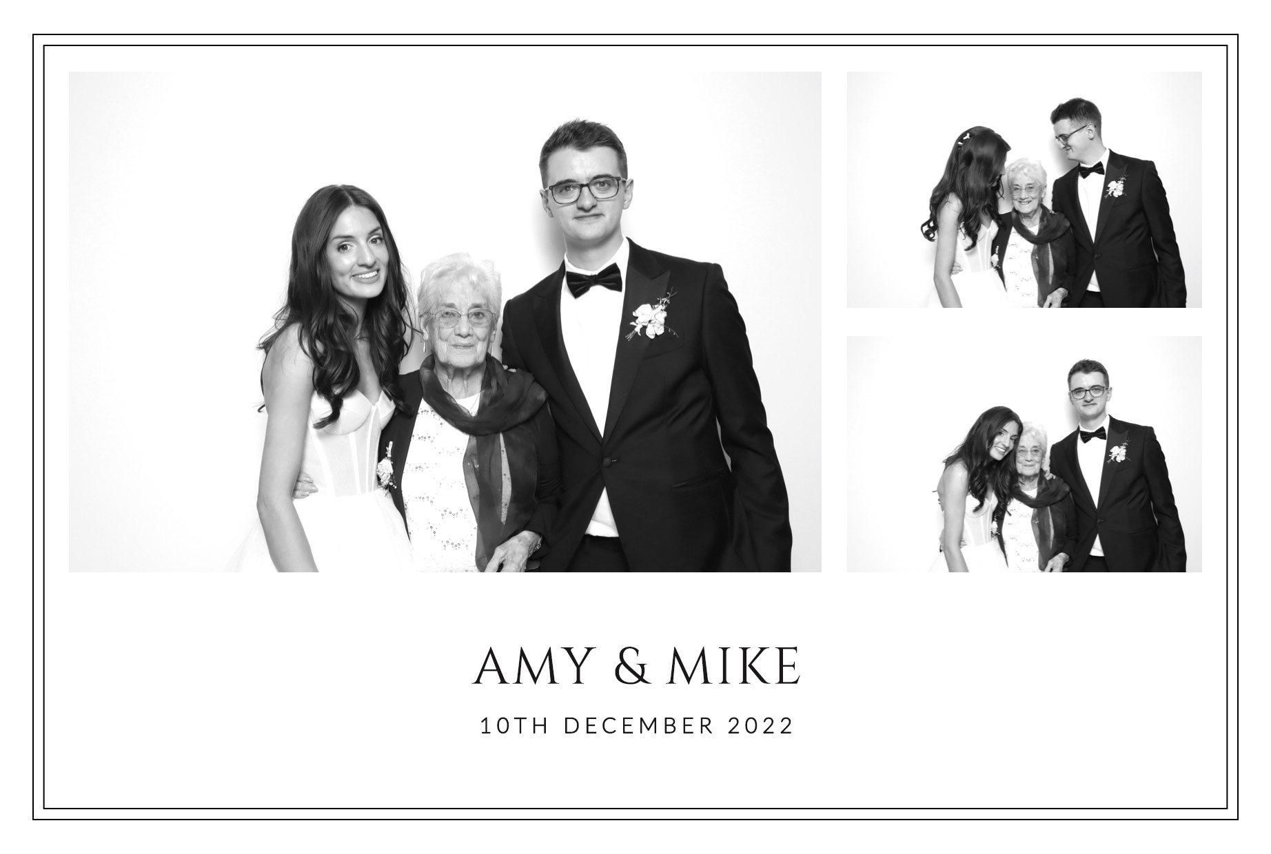 Amy & Mike | View more photos from the event at images.mobile-photo-booth.com/u/MobilePhotoBoothUK/Amy-Mike