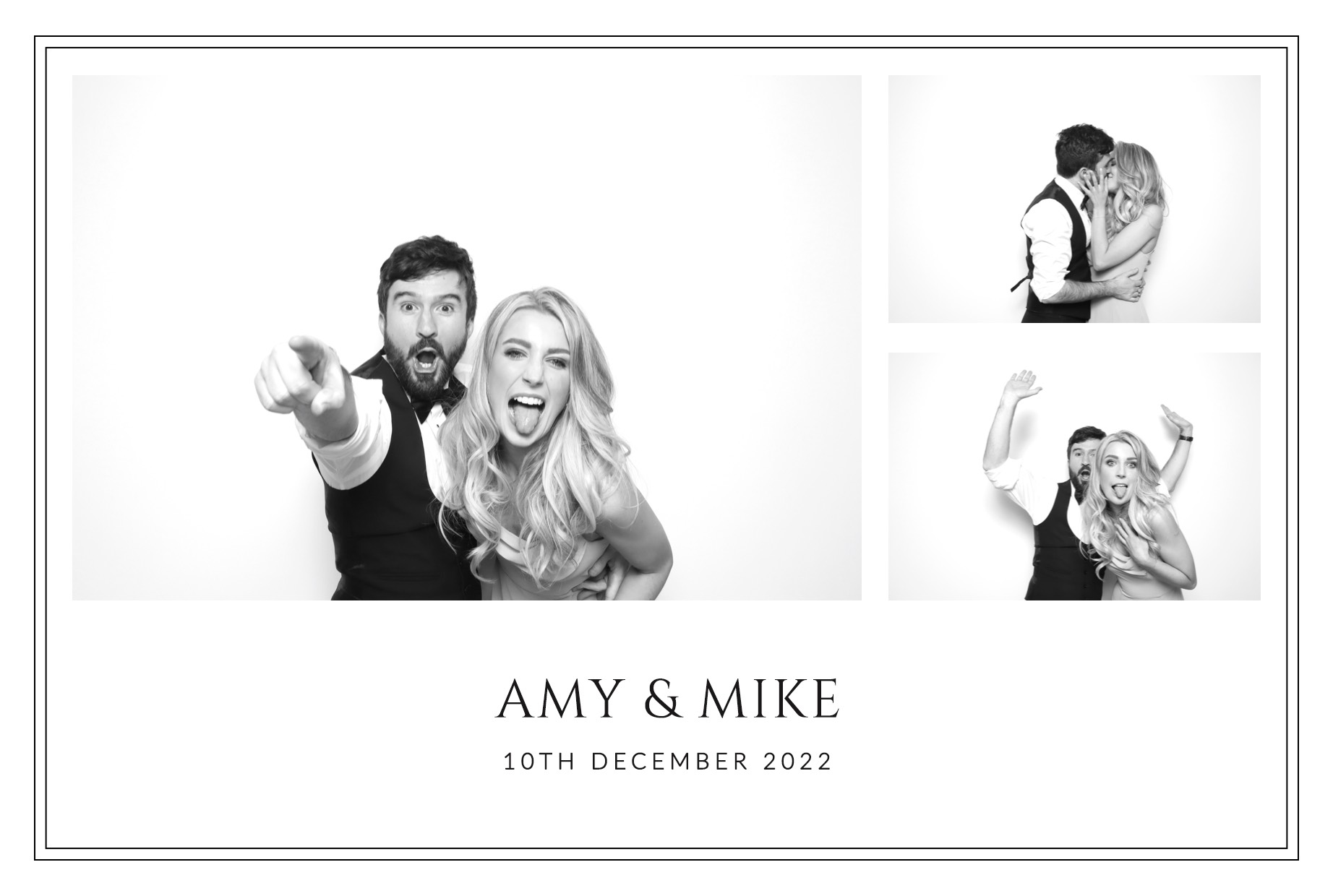 Amy & Mike | View more photos from the event at images.mobile-photo-booth.com/u/MobilePhotoBoothUK/Amy-Mike