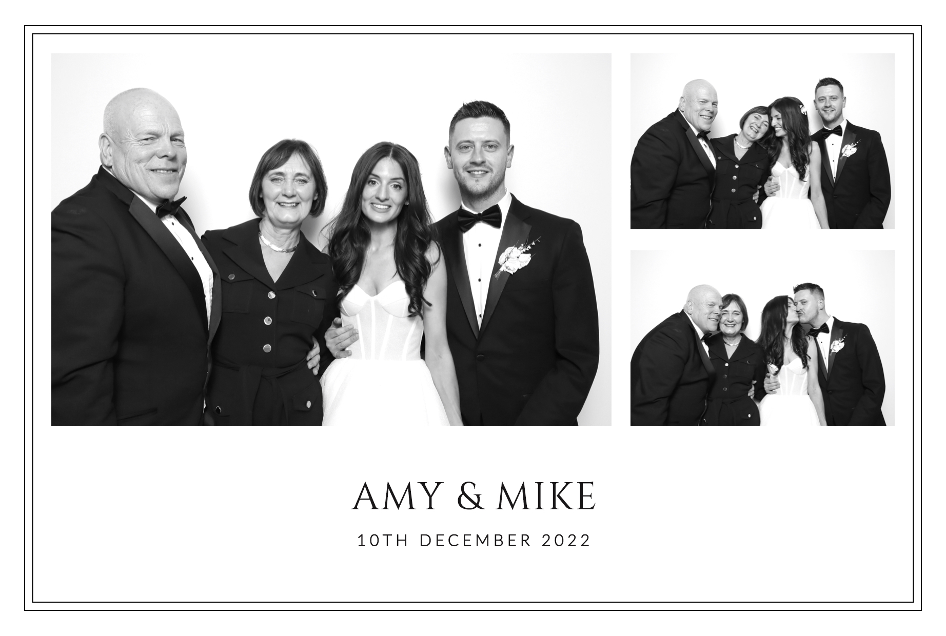 Amy & Mike | View more photos from the event at images.mobile-photo-booth.com/u/MobilePhotoBoothUK/Amy-Mike