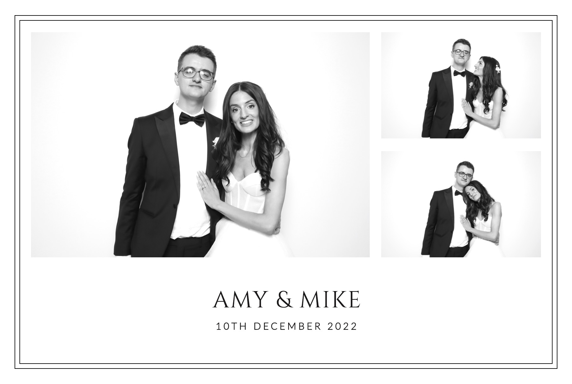Amy & Mike | View more photos from the event at images.mobile-photo-booth.com/u/MobilePhotoBoothUK/Amy-Mike