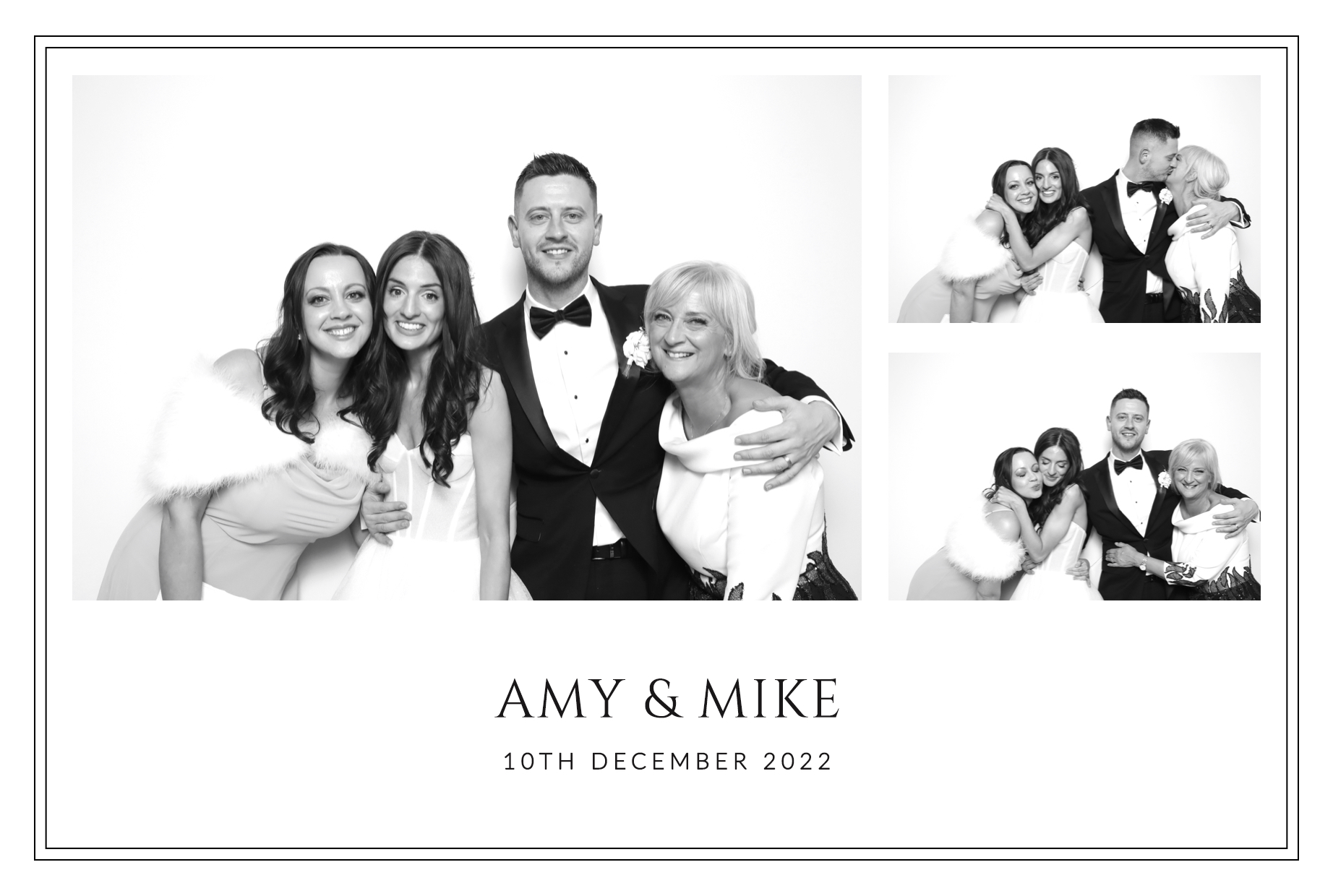 Amy & Mike | View more photos from the event at images.mobile-photo-booth.com/u/MobilePhotoBoothUK/Amy-Mike