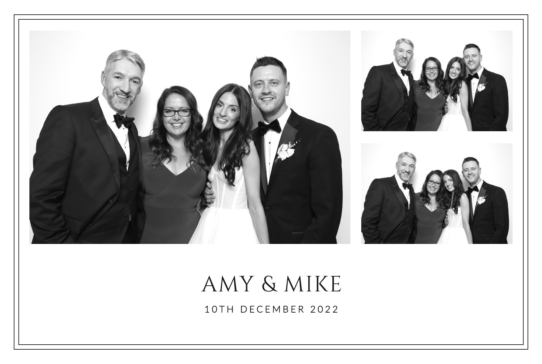 Amy & Mike | View more photos from the event at images.mobile-photo-booth.com/u/MobilePhotoBoothUK/Amy-Mike