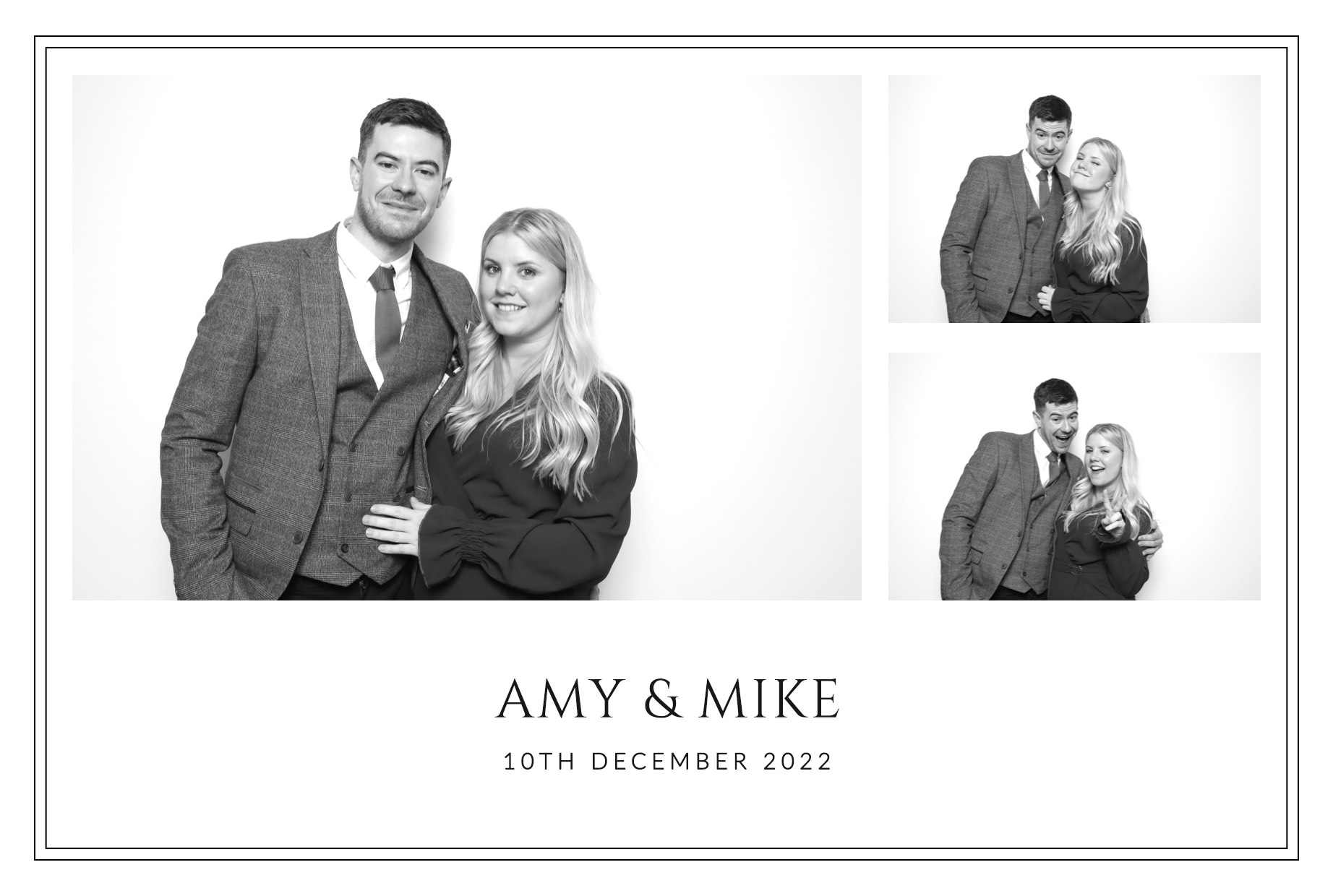 Amy & Mike | View more photos from the event at images.mobile-photo-booth.com/u/MobilePhotoBoothUK/Amy-Mike