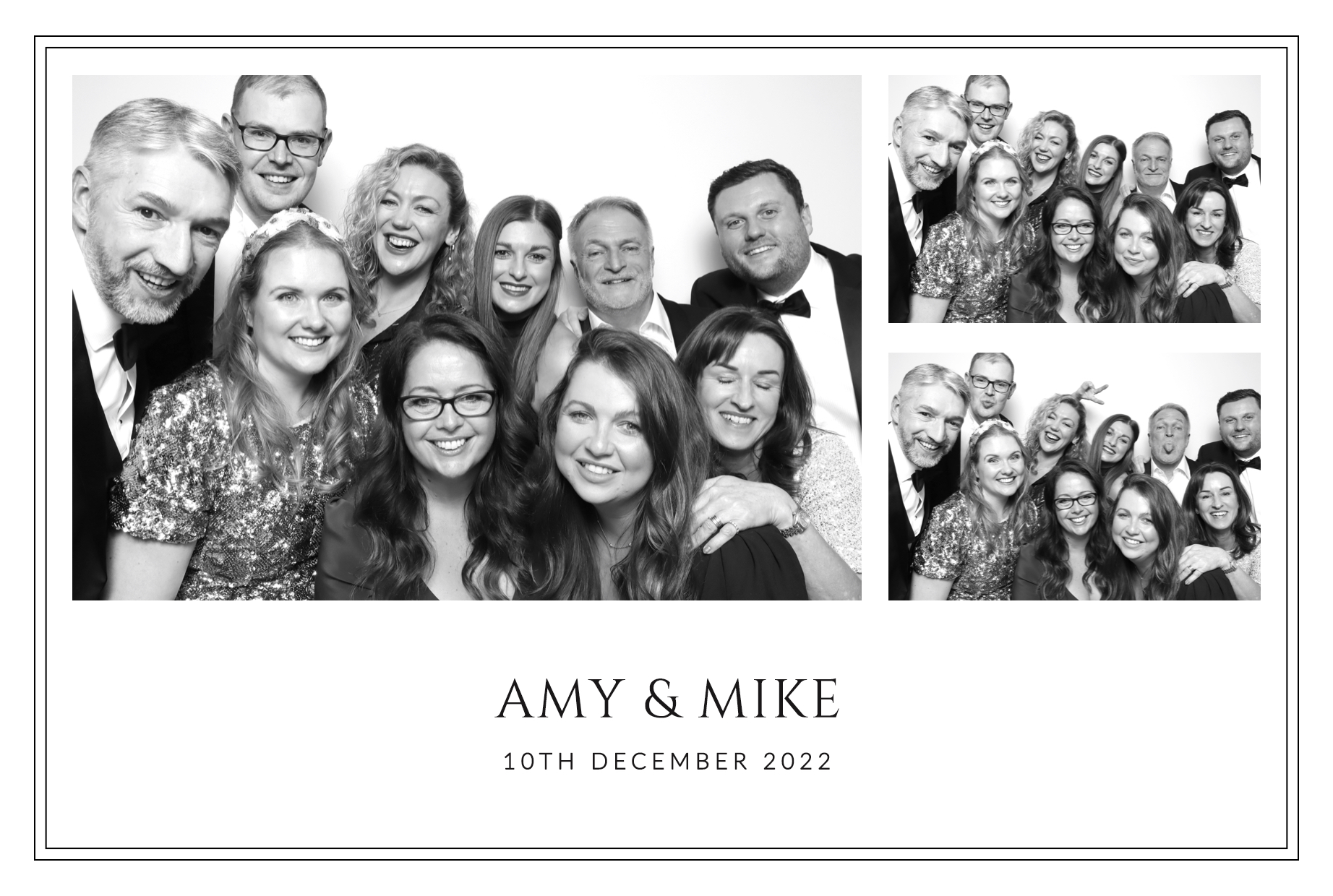 Amy & Mike | View more photos from the event at images.mobile-photo-booth.com/u/MobilePhotoBoothUK/Amy-Mike