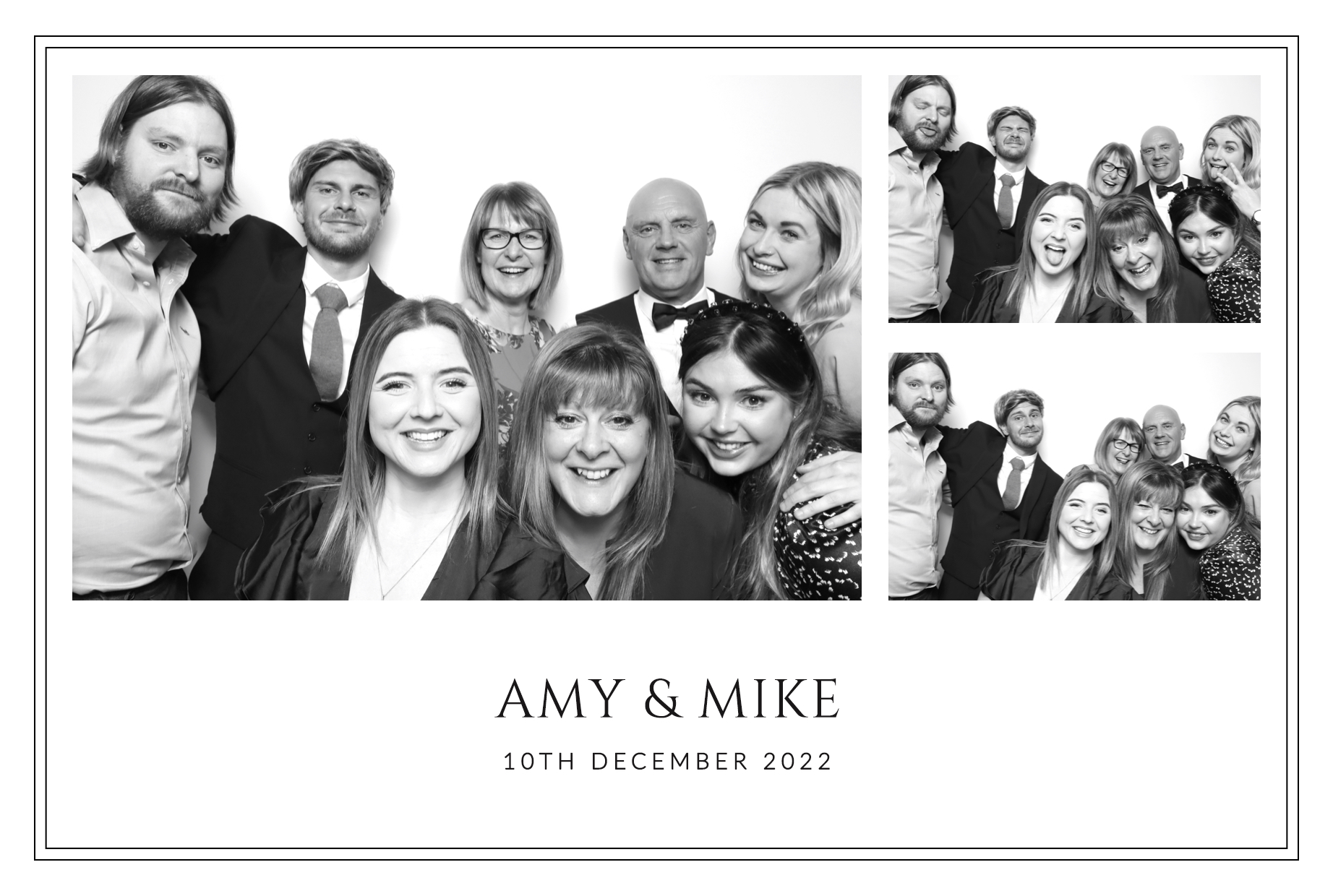 Amy & Mike | View more photos from the event at images.mobile-photo-booth.com/u/MobilePhotoBoothUK/Amy-Mike