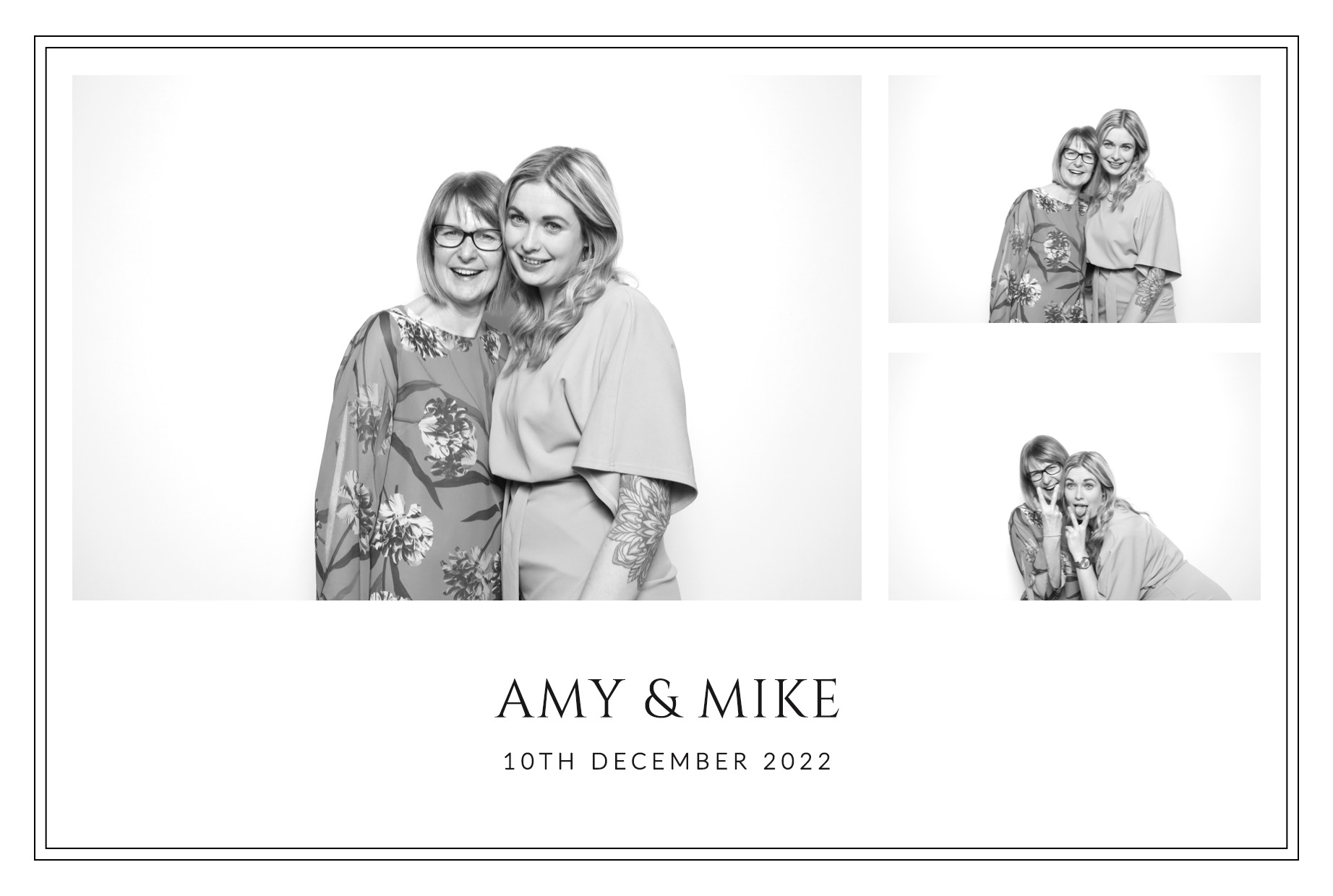 Amy & Mike | View more photos from the event at images.mobile-photo-booth.com/u/MobilePhotoBoothUK/Amy-Mike