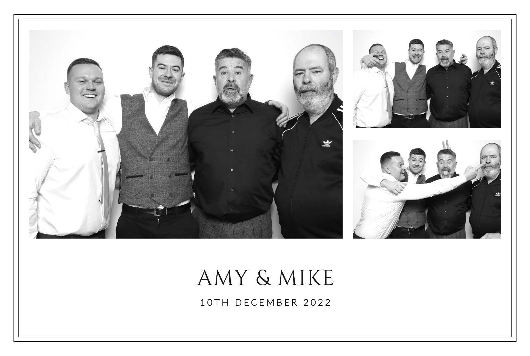 Amy & Mike | View more photos from the event at images.mobile-photo-booth.com/u/MobilePhotoBoothUK/Amy-Mike