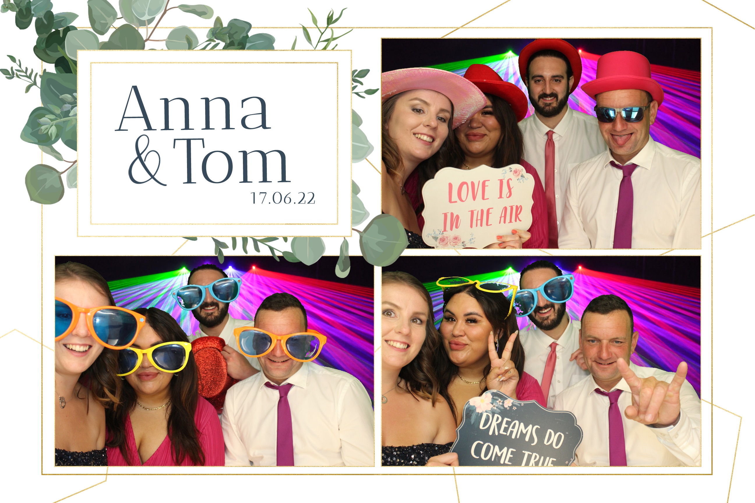 Anna & Tom | View more photos from the event at images.mobile-photo-booth.com/u/MobilePhotoBoothUK/Anna-Tom