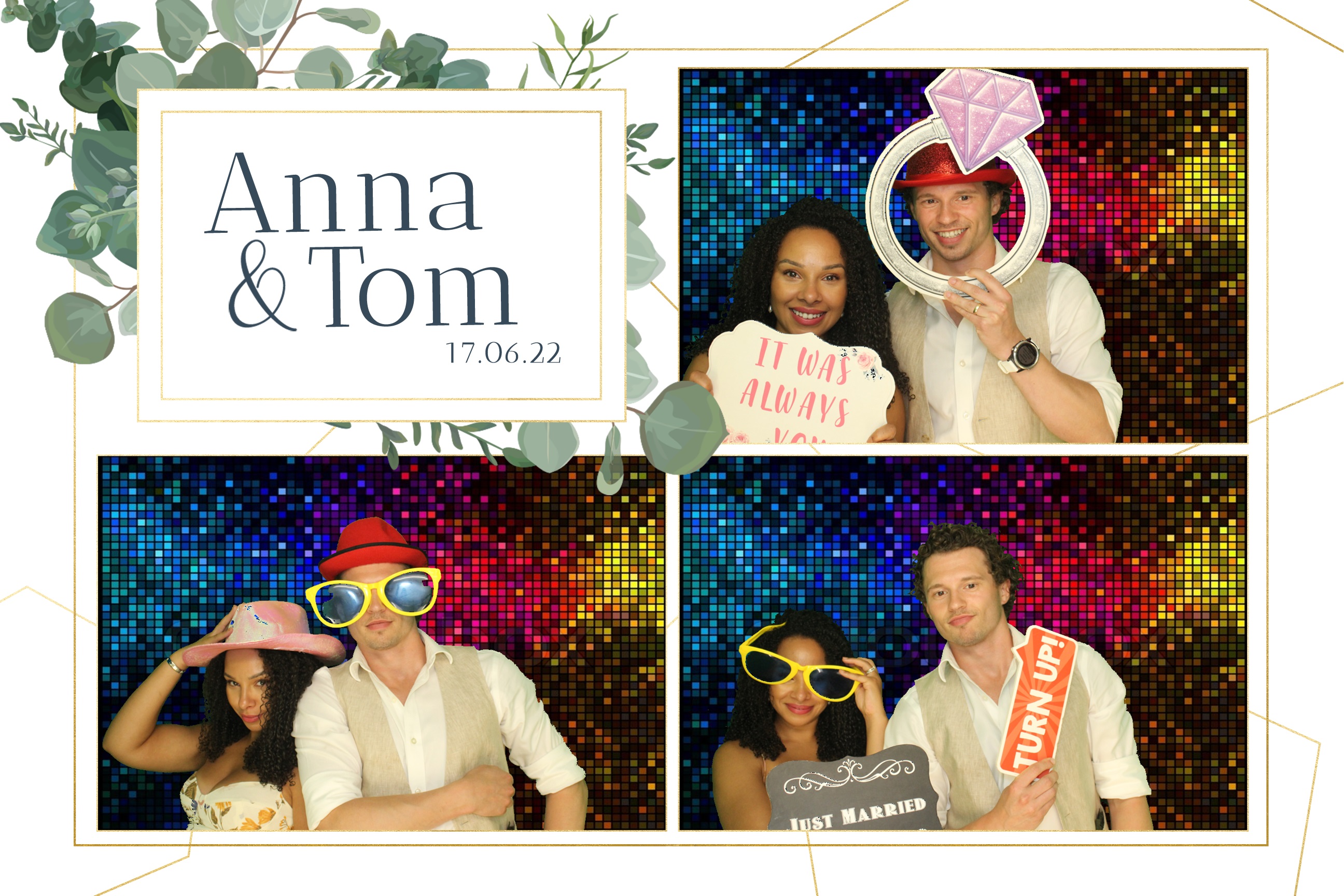 Anna & Tom | View more photos from the event at images.mobile-photo-booth.com/u/MobilePhotoBoothUK/Anna-Tom