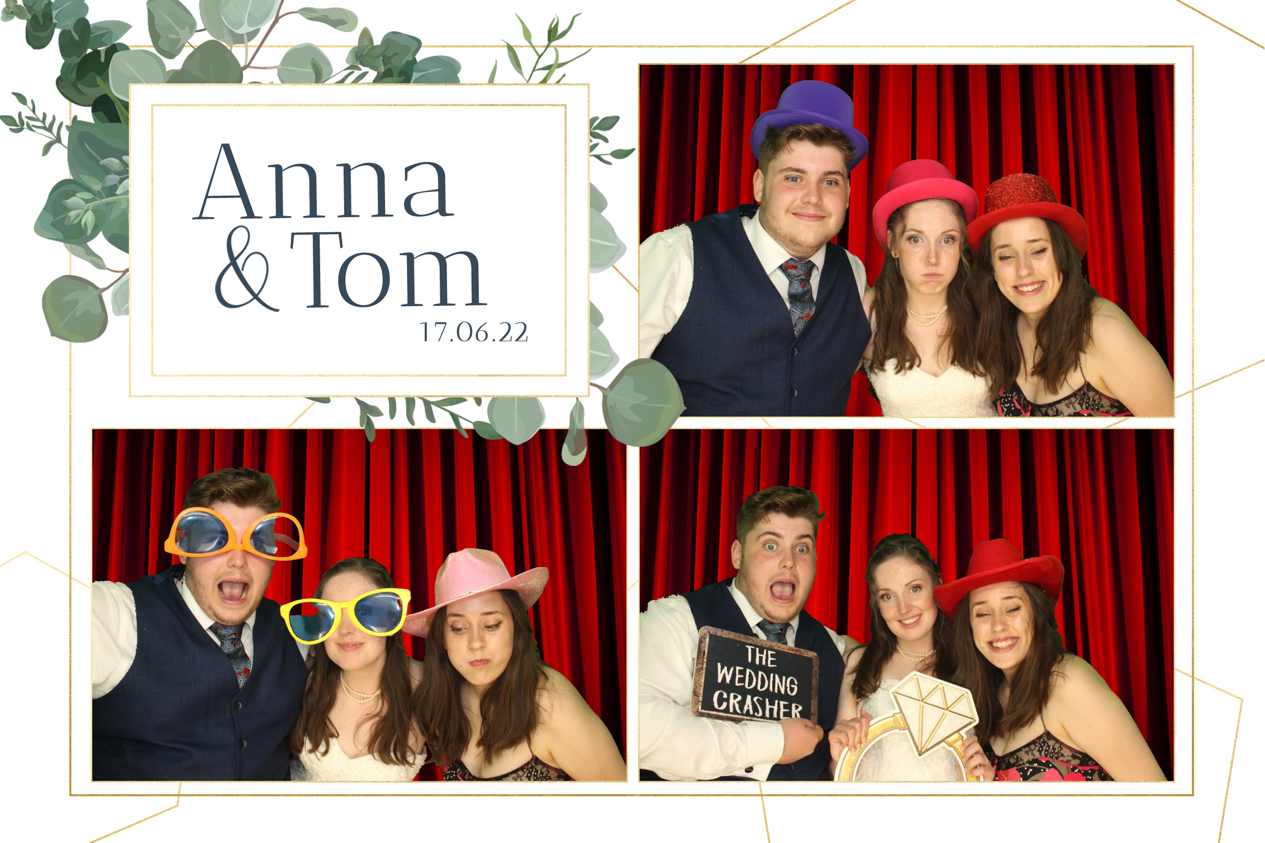 Anna & Tom | View more photos from the event at images.mobile-photo-booth.com/u/MobilePhotoBoothUK/Anna-Tom