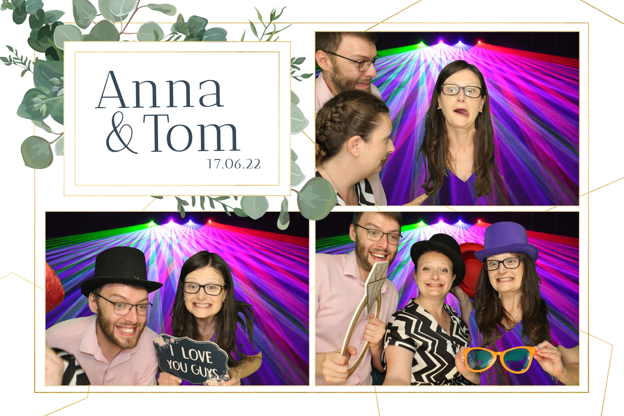 Anna & Tom | View more photos from the event at images.mobile-photo-booth.com/u/MobilePhotoBoothUK/Anna-Tom