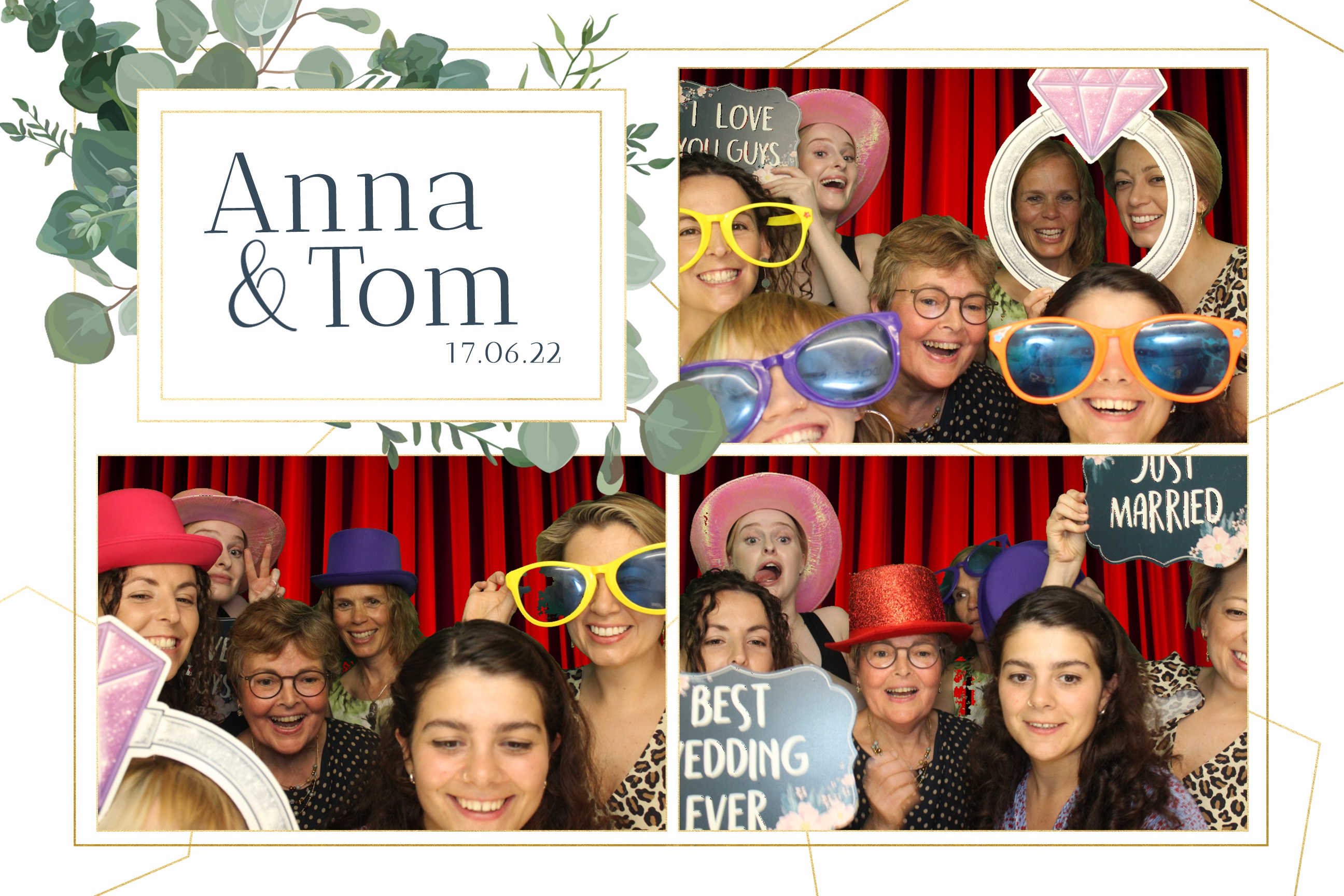 Anna & Tom | View more photos from the event at images.mobile-photo-booth.com/u/MobilePhotoBoothUK/Anna-Tom