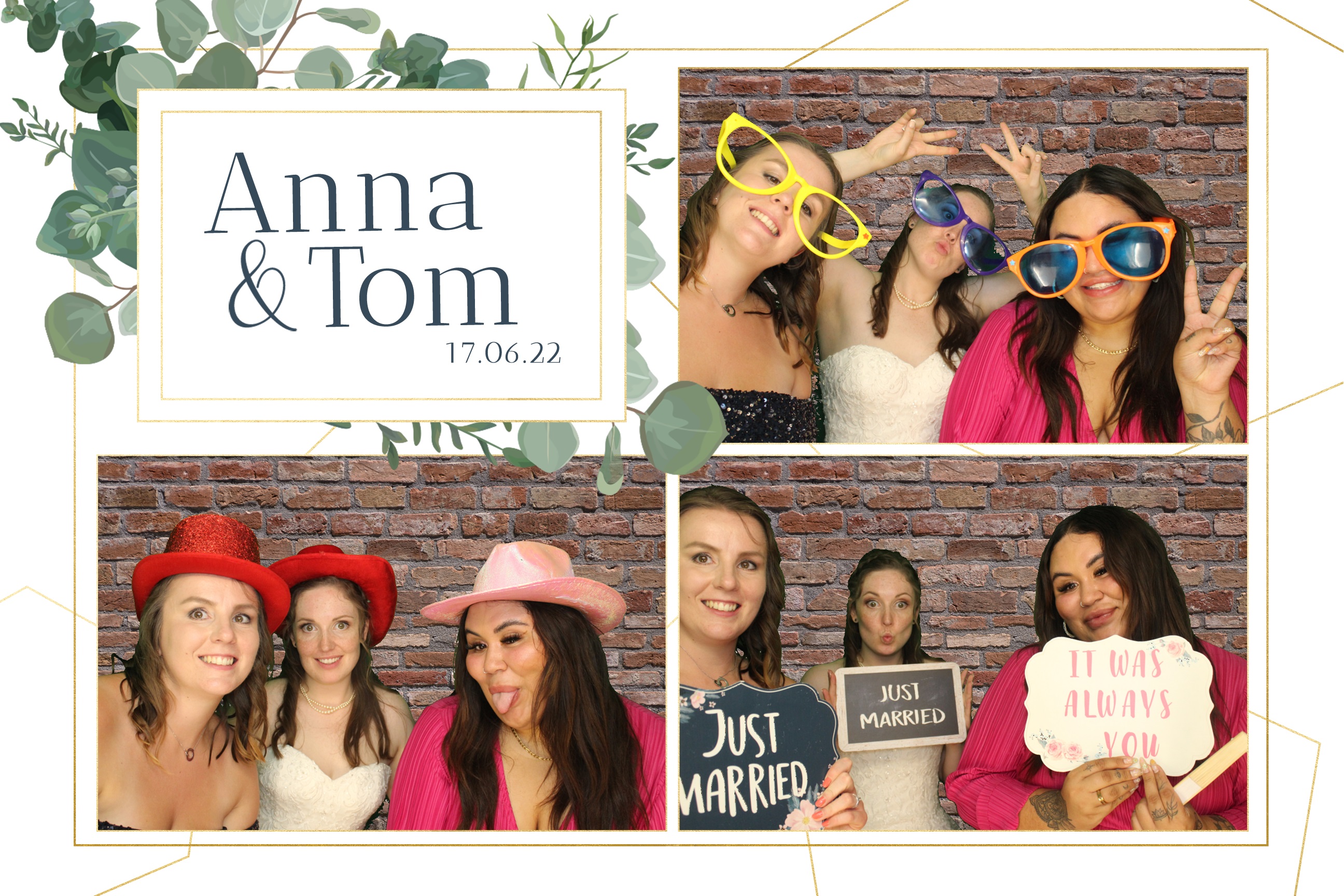 Anna & Tom | View more photos from the event at images.mobile-photo-booth.com/u/MobilePhotoBoothUK/Anna-Tom