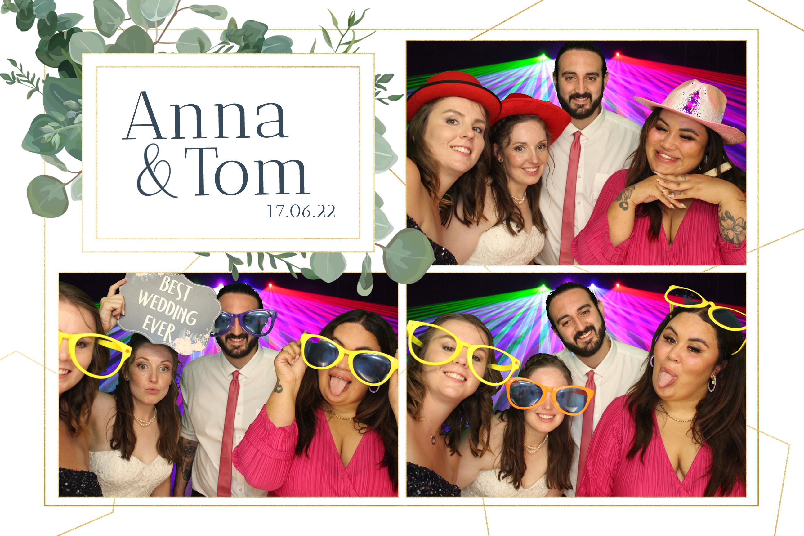 Anna & Tom | View more photos from the event at images.mobile-photo-booth.com/u/MobilePhotoBoothUK/Anna-Tom