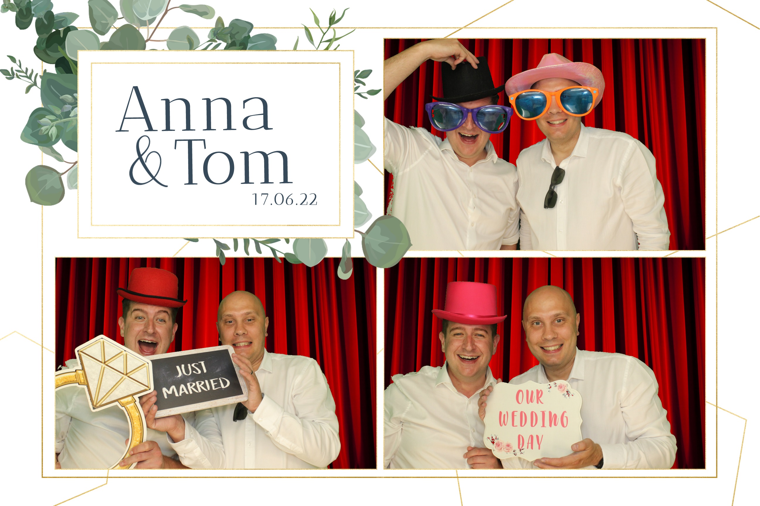 Anna & Tom | View more photos from the event at images.mobile-photo-booth.com/u/MobilePhotoBoothUK/Anna-Tom