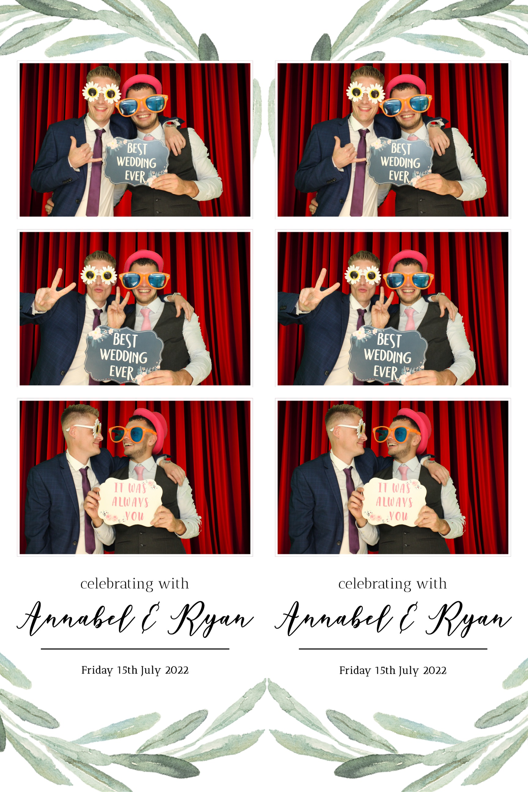 Annabel & Ryan | View more photos from the event at images.mobile-photo-booth.com/u/MobilePhotoBoothUK/Annabel-Ryan