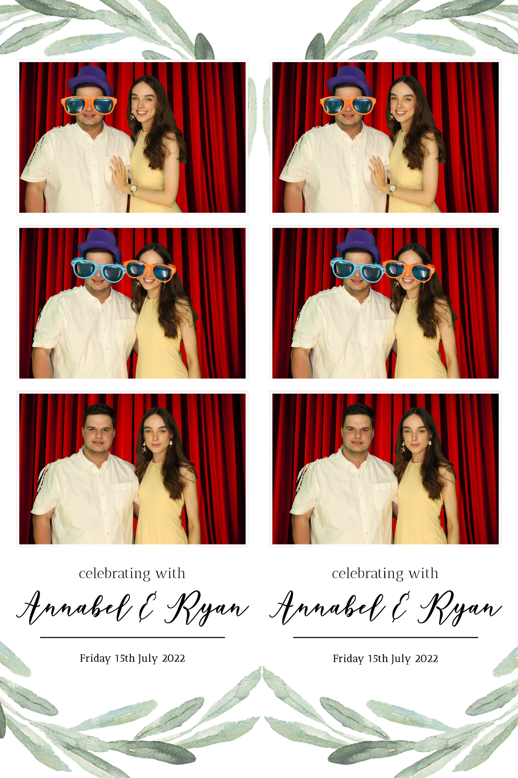 Annabel & Ryan | View more photos from the event at images.mobile-photo-booth.com/u/MobilePhotoBoothUK/Annabel-Ryan
