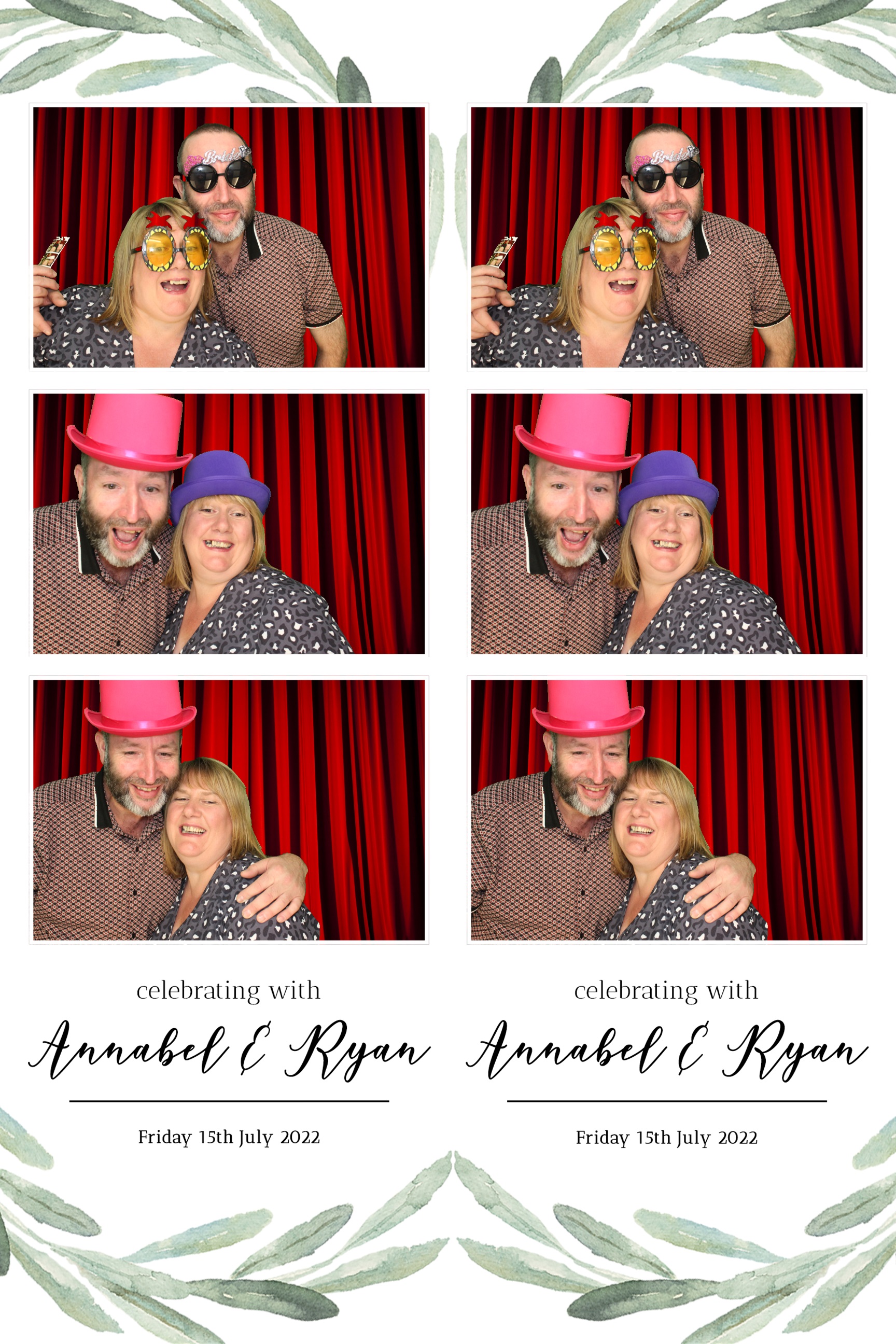 Annabel & Ryan | View more photos from the event at images.mobile-photo-booth.com/u/MobilePhotoBoothUK/Annabel-Ryan