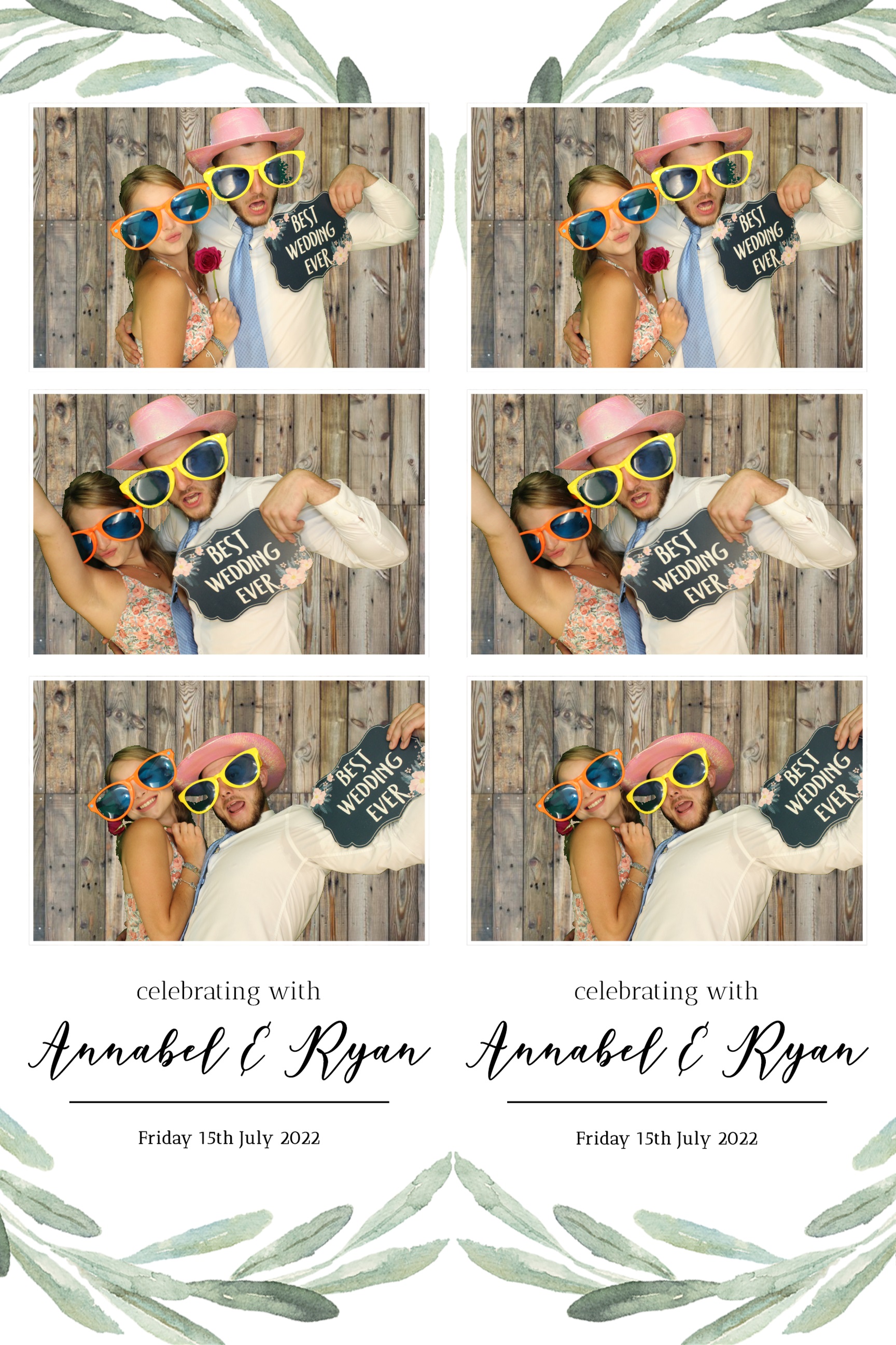 Annabel & Ryan | View more photos from the event at images.mobile-photo-booth.com/u/MobilePhotoBoothUK/Annabel-Ryan