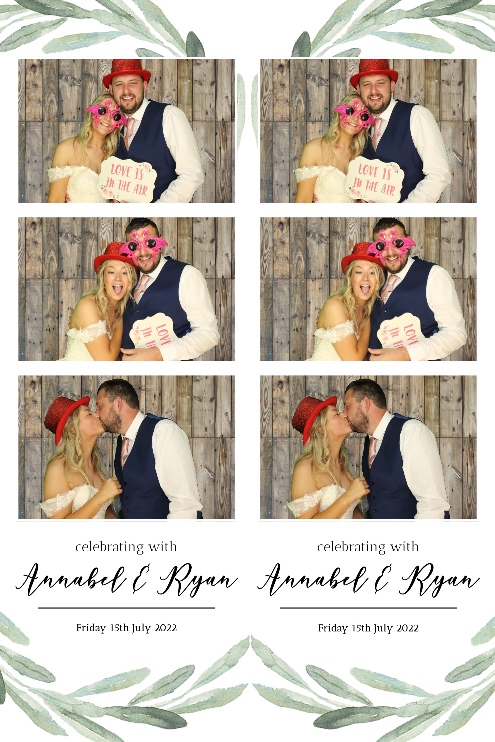 Annabel & Ryan | View more photos from the event at images.mobile-photo-booth.com/u/MobilePhotoBoothUK/Annabel-Ryan