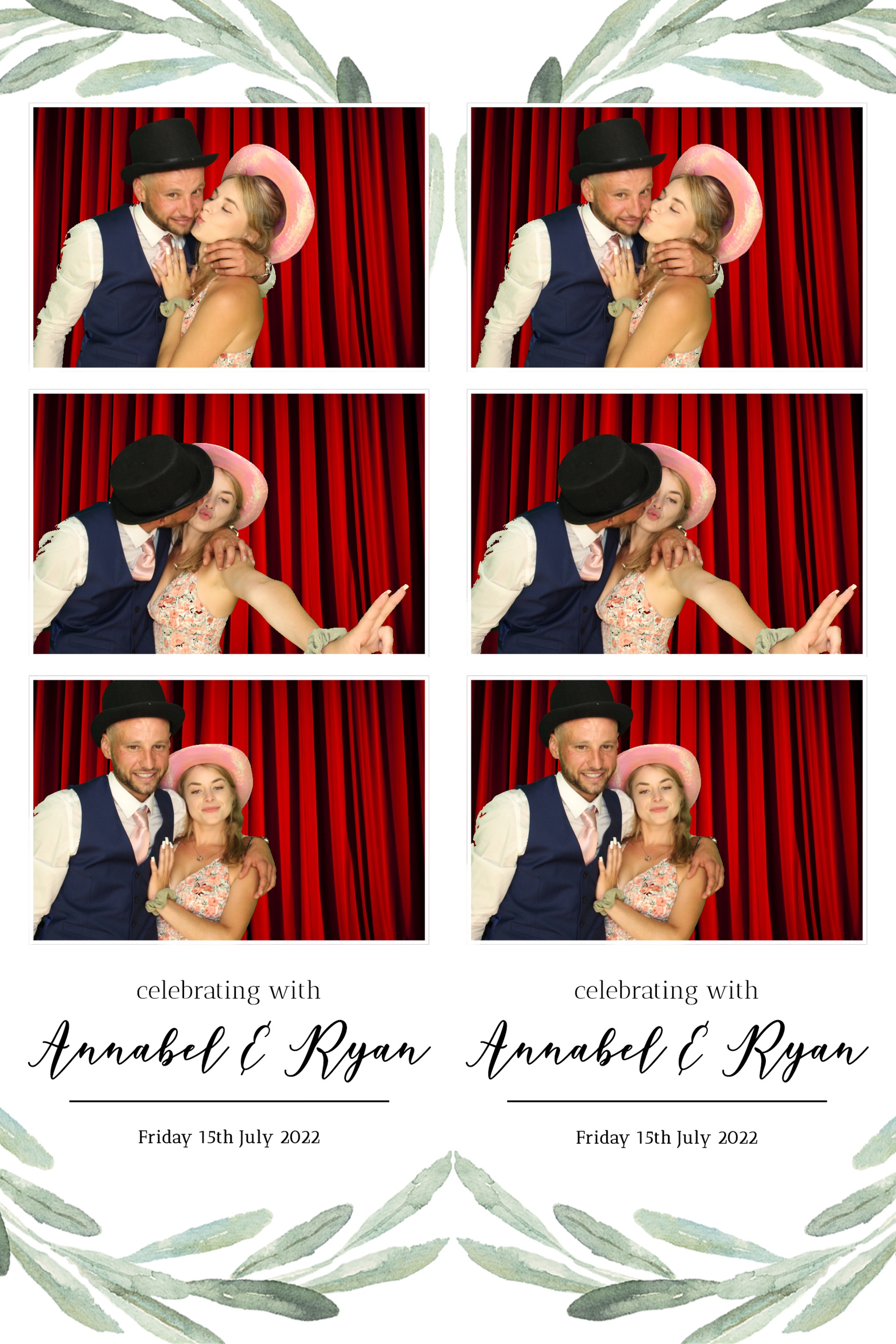 Annabel & Ryan | View more photos from the event at images.mobile-photo-booth.com/u/MobilePhotoBoothUK/Annabel-Ryan