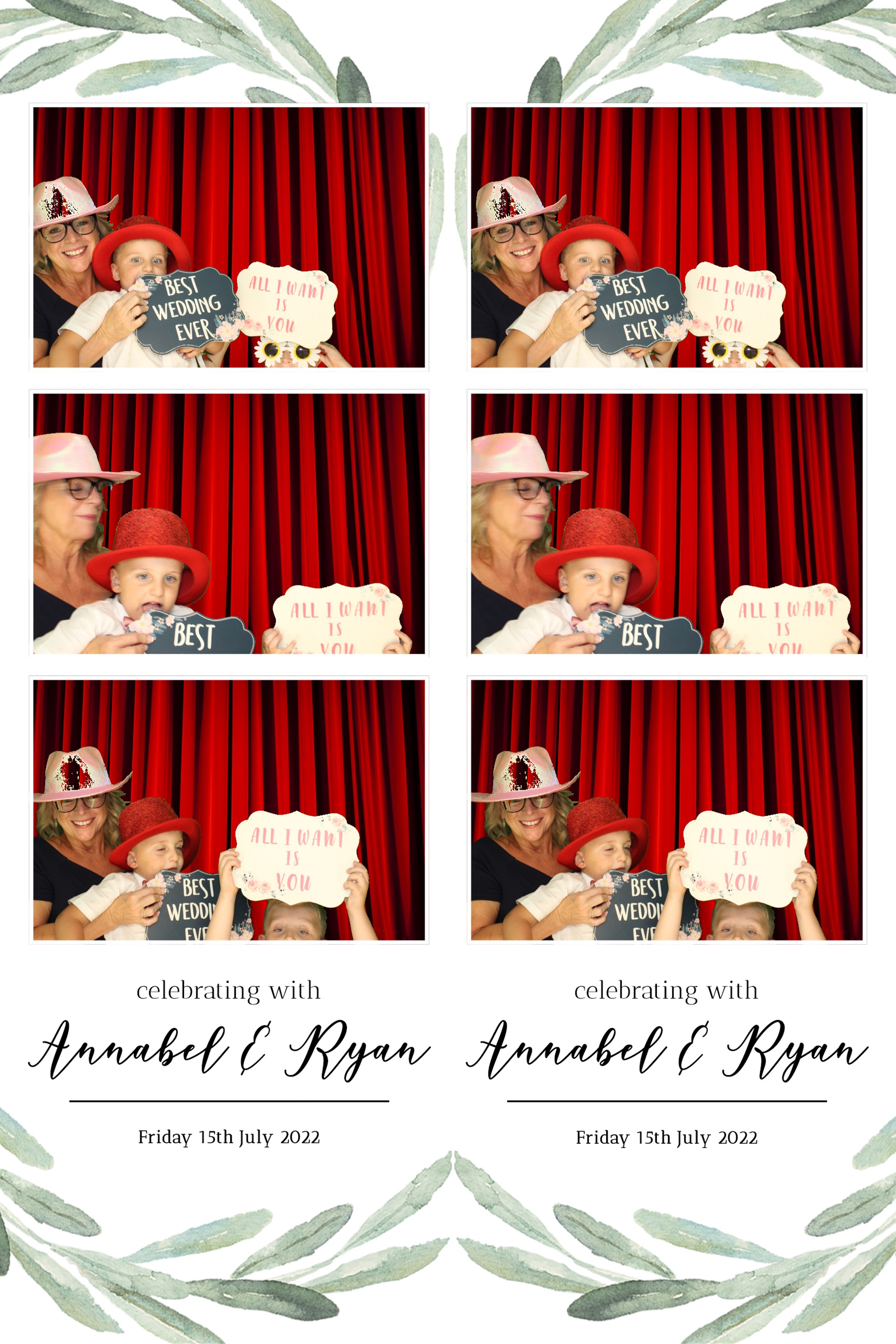 Annabel & Ryan | View more photos from the event at images.mobile-photo-booth.com/u/MobilePhotoBoothUK/Annabel-Ryan