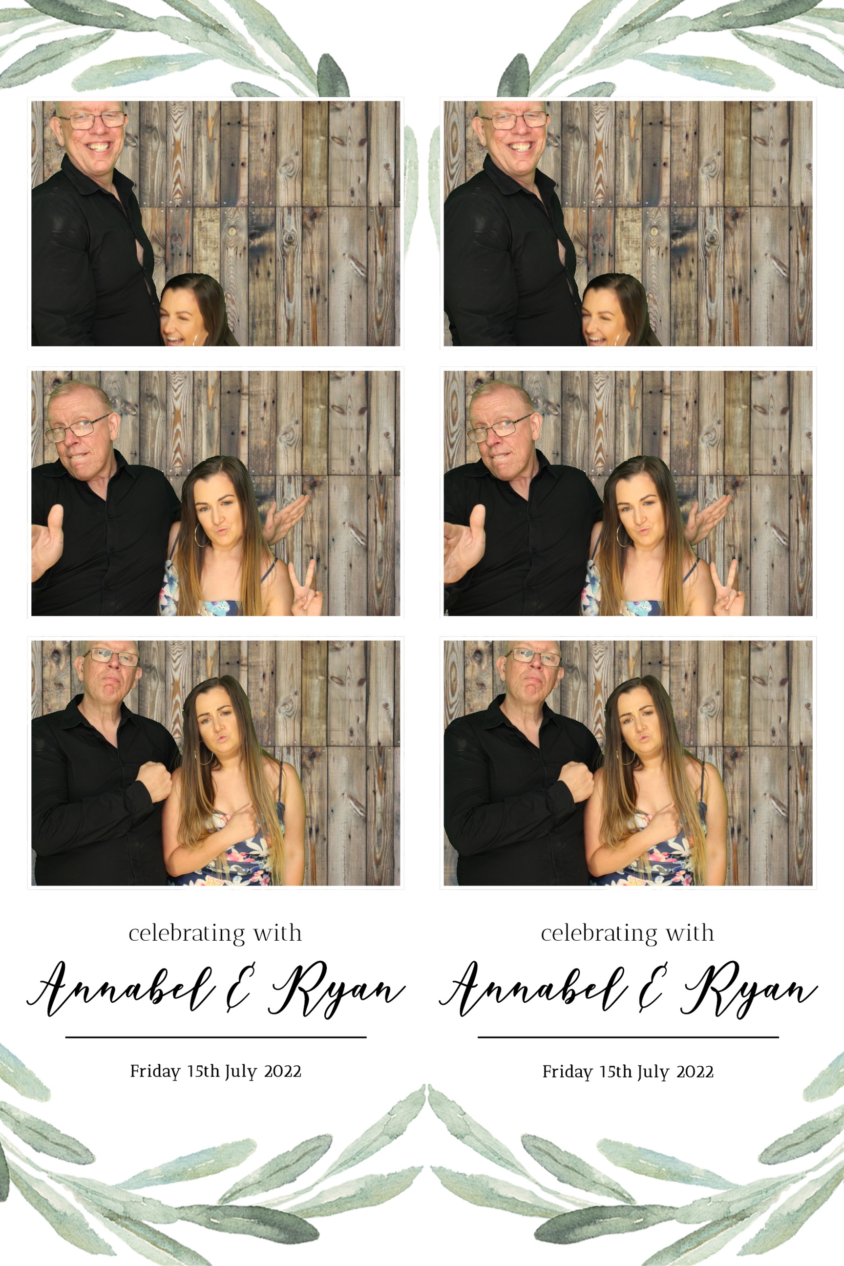 Annabel & Ryan | View more photos from the event at images.mobile-photo-booth.com/u/MobilePhotoBoothUK/Annabel-Ryan