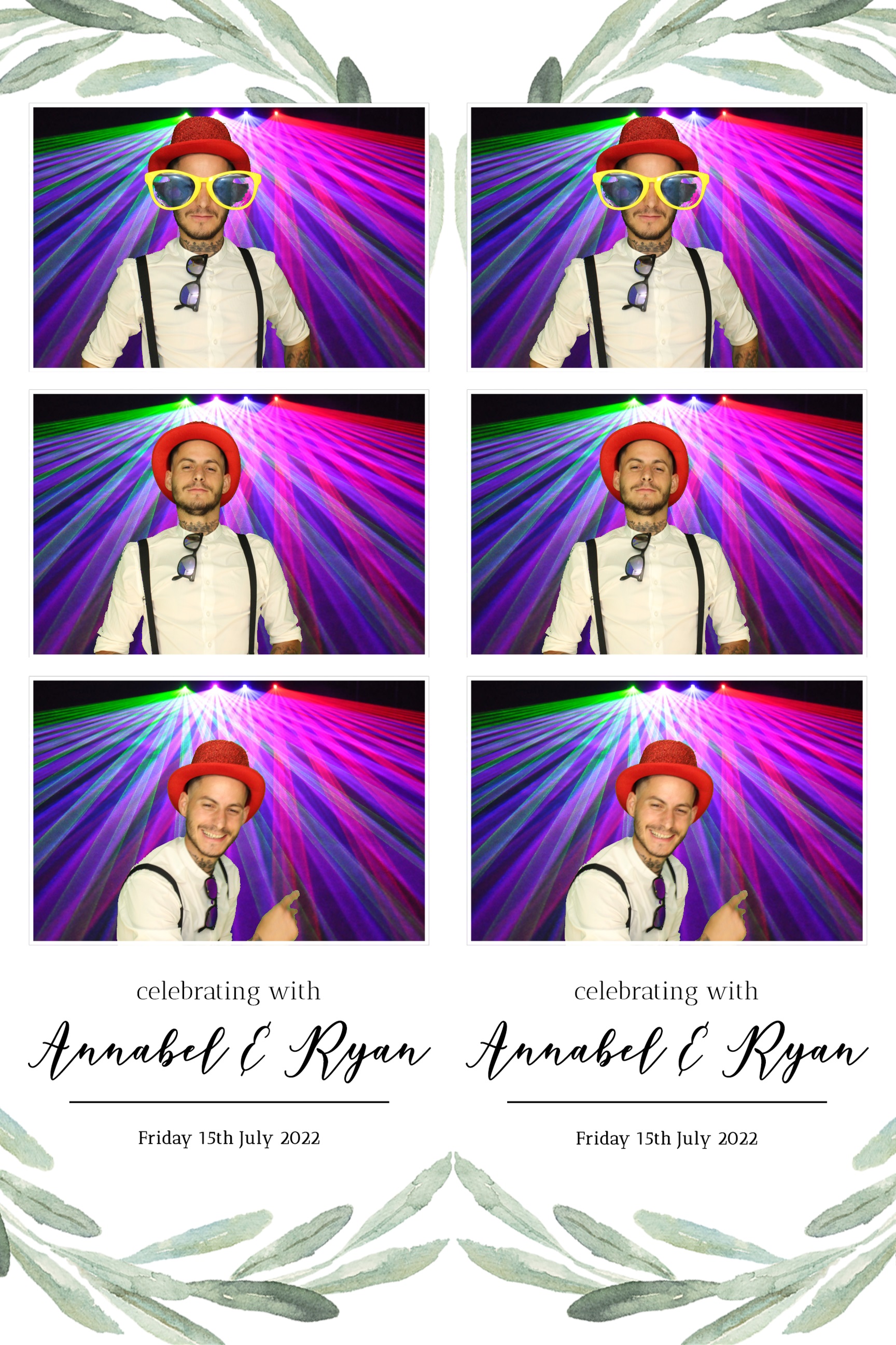 Annabel & Ryan | View more photos from the event at images.mobile-photo-booth.com/u/MobilePhotoBoothUK/Annabel-Ryan