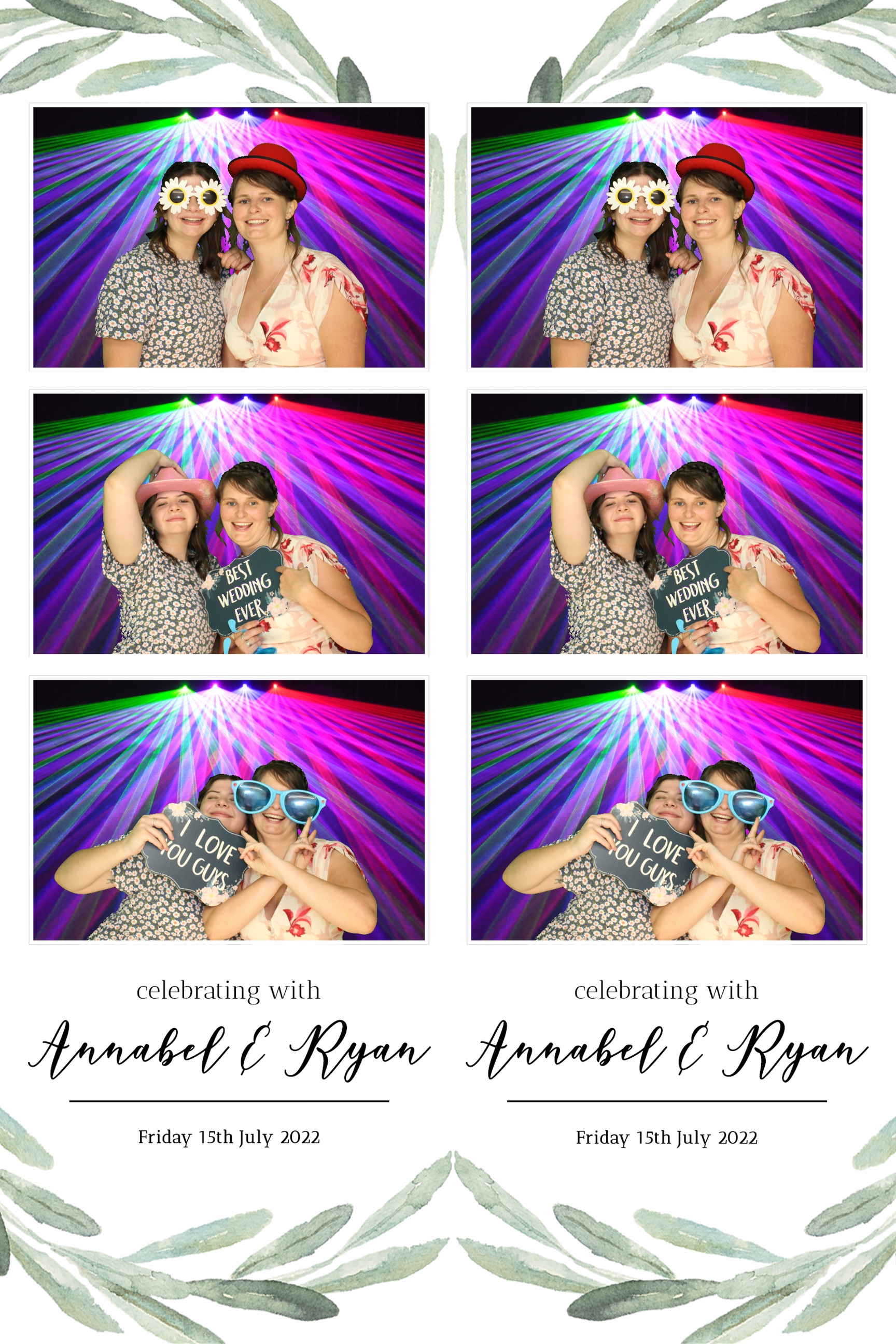 Annabel & Ryan | View more photos from the event at images.mobile-photo-booth.com/u/MobilePhotoBoothUK/Annabel-Ryan
