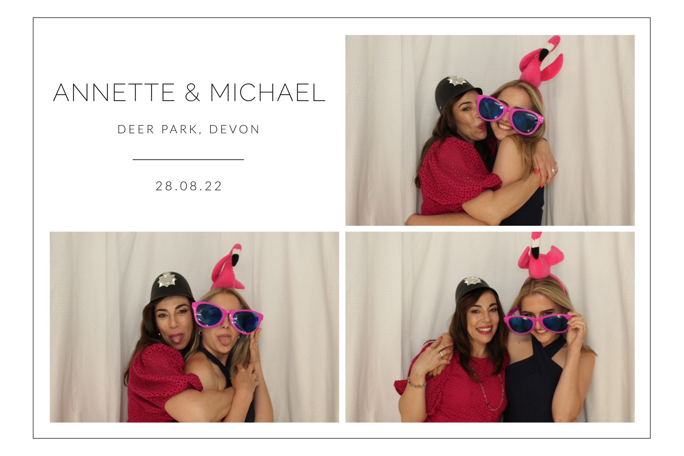 Annette & Michael | View more photos from the event at images.mobile-photo-booth.com/u/MobilePhotoBoothUK/Annette-Michael