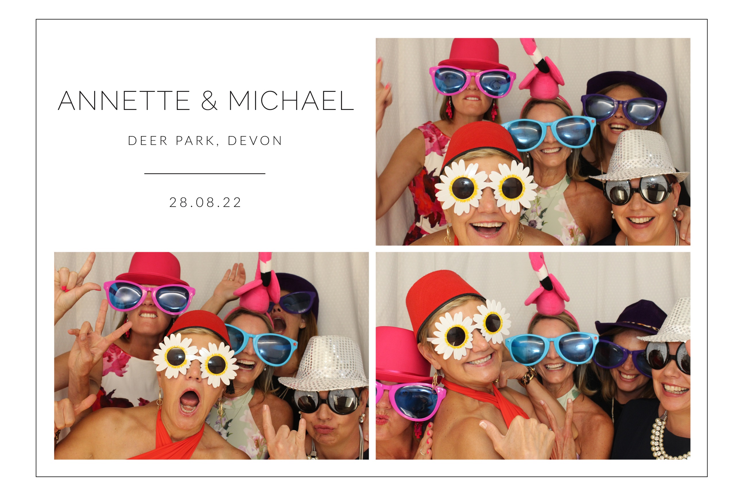 Annette & Michael | View more photos from the event at images.mobile-photo-booth.com/u/MobilePhotoBoothUK/Annette-Michael