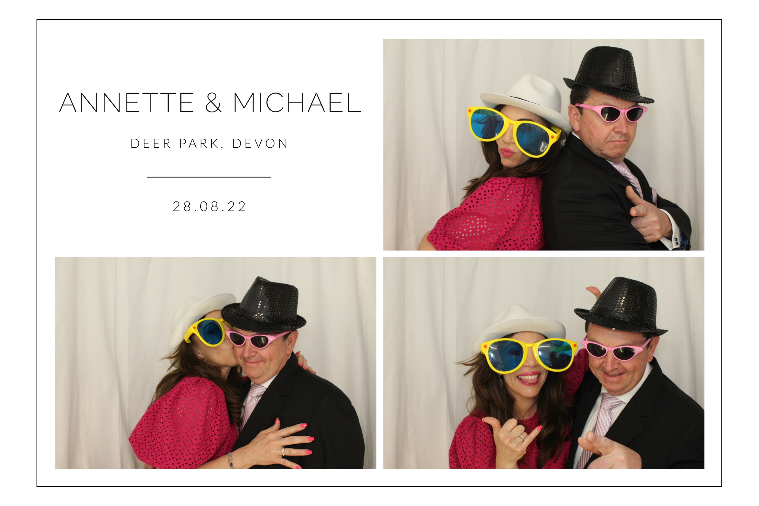 Annette & Michael | View more photos from the event at images.mobile-photo-booth.com/u/MobilePhotoBoothUK/Annette-Michael