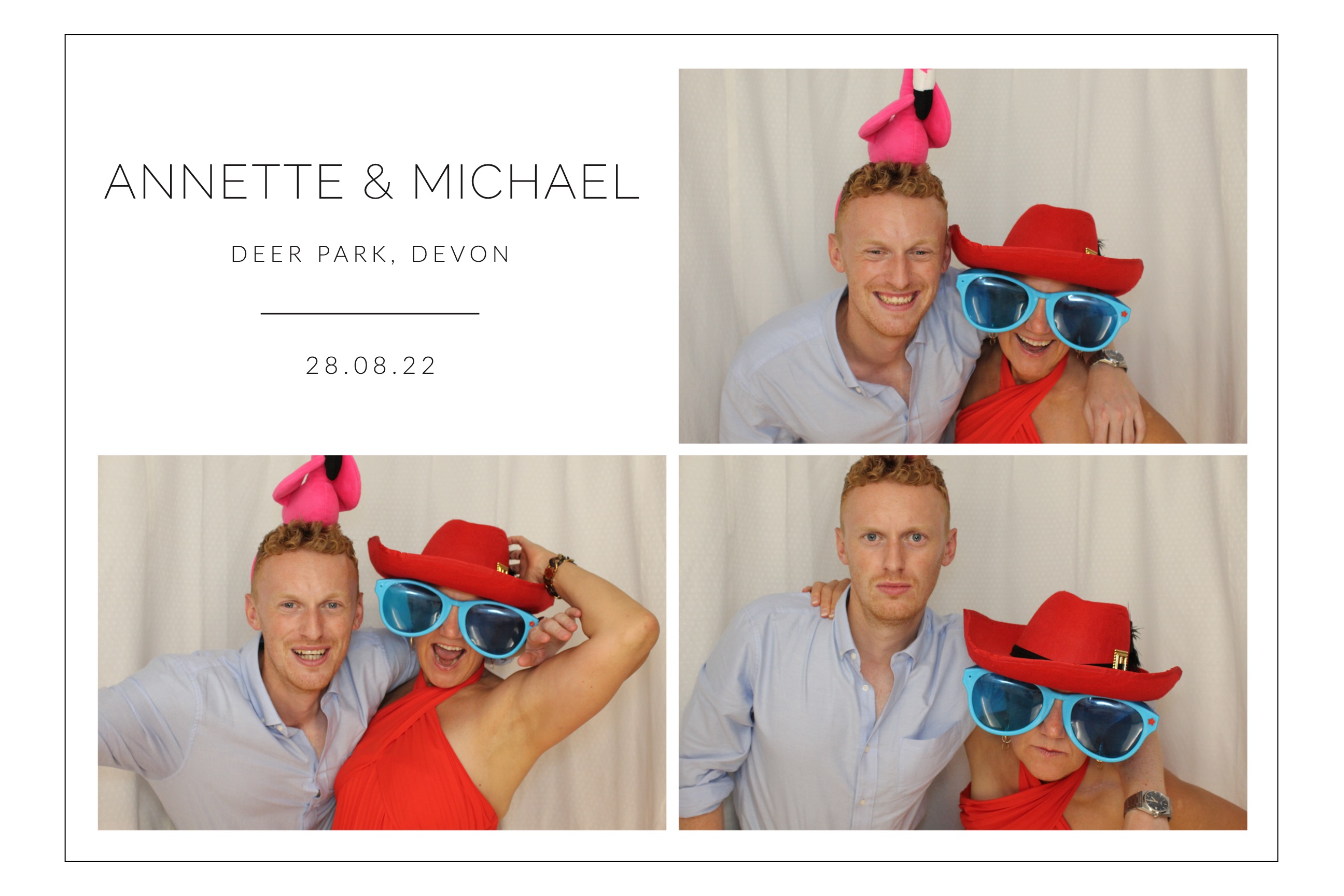 Annette & Michael | View more photos from the event at images.mobile-photo-booth.com/u/MobilePhotoBoothUK/Annette-Michael