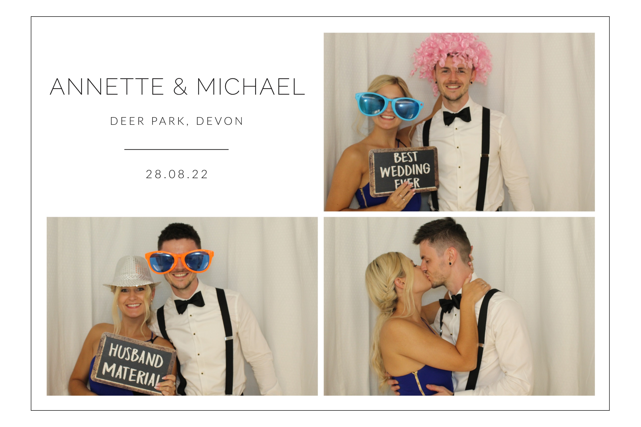 Annette & Michael | View more photos from the event at images.mobile-photo-booth.com/u/MobilePhotoBoothUK/Annette-Michael