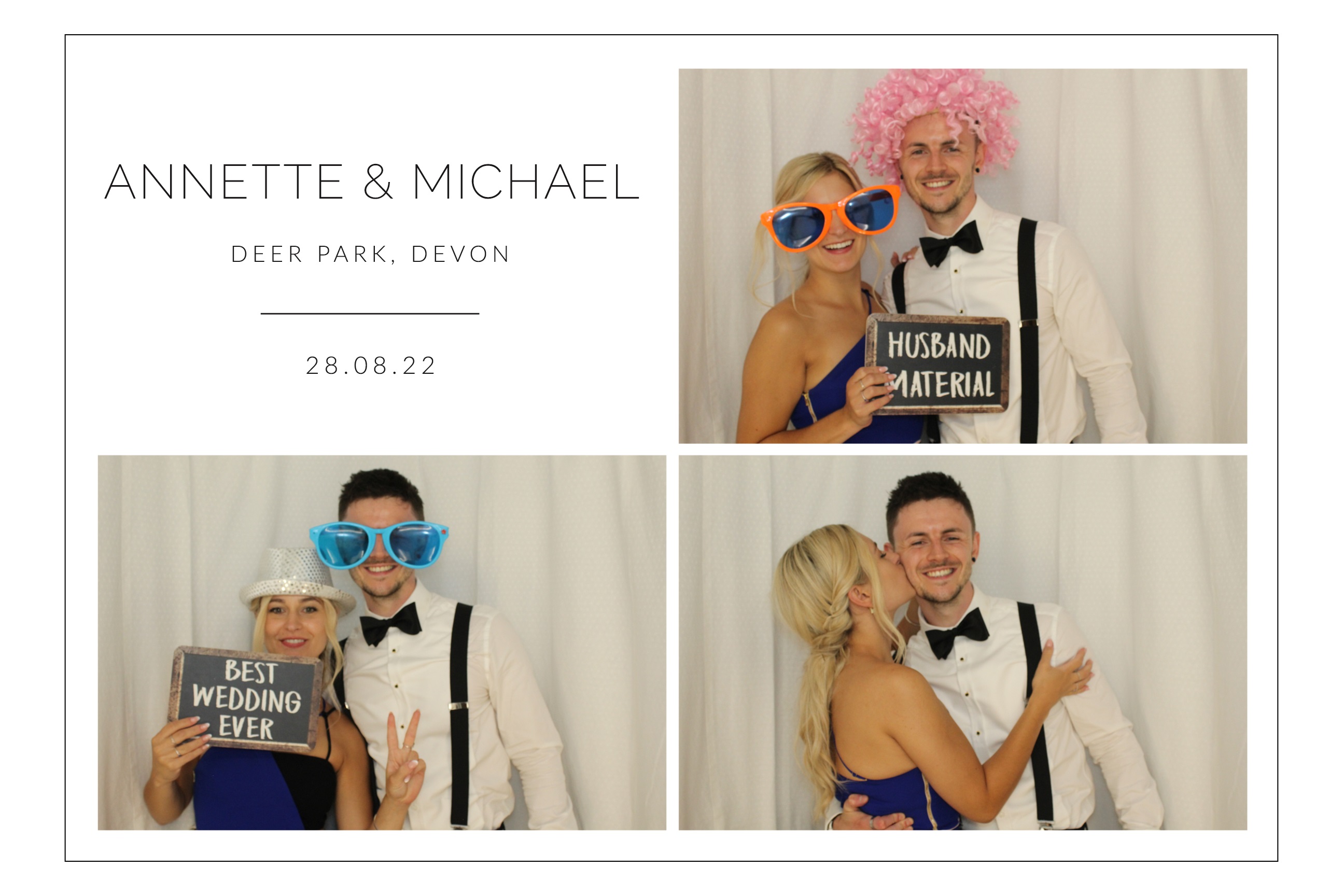 Annette & Michael | View more photos from the event at images.mobile-photo-booth.com/u/MobilePhotoBoothUK/Annette-Michael